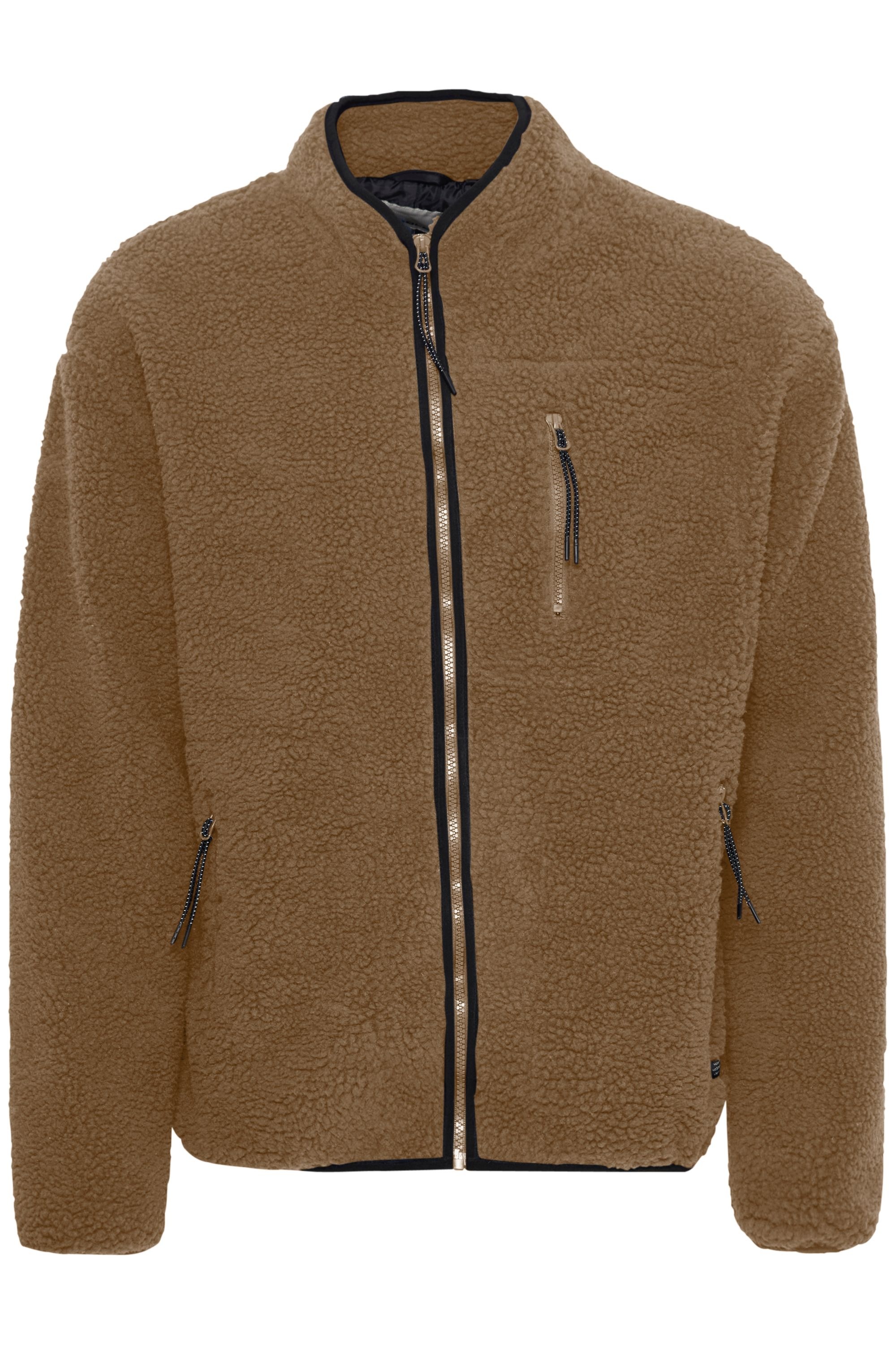 Blend Kapuzensweatjacke "BHSweatshirt", Gemütliche Teddy-Jacke günstig online kaufen