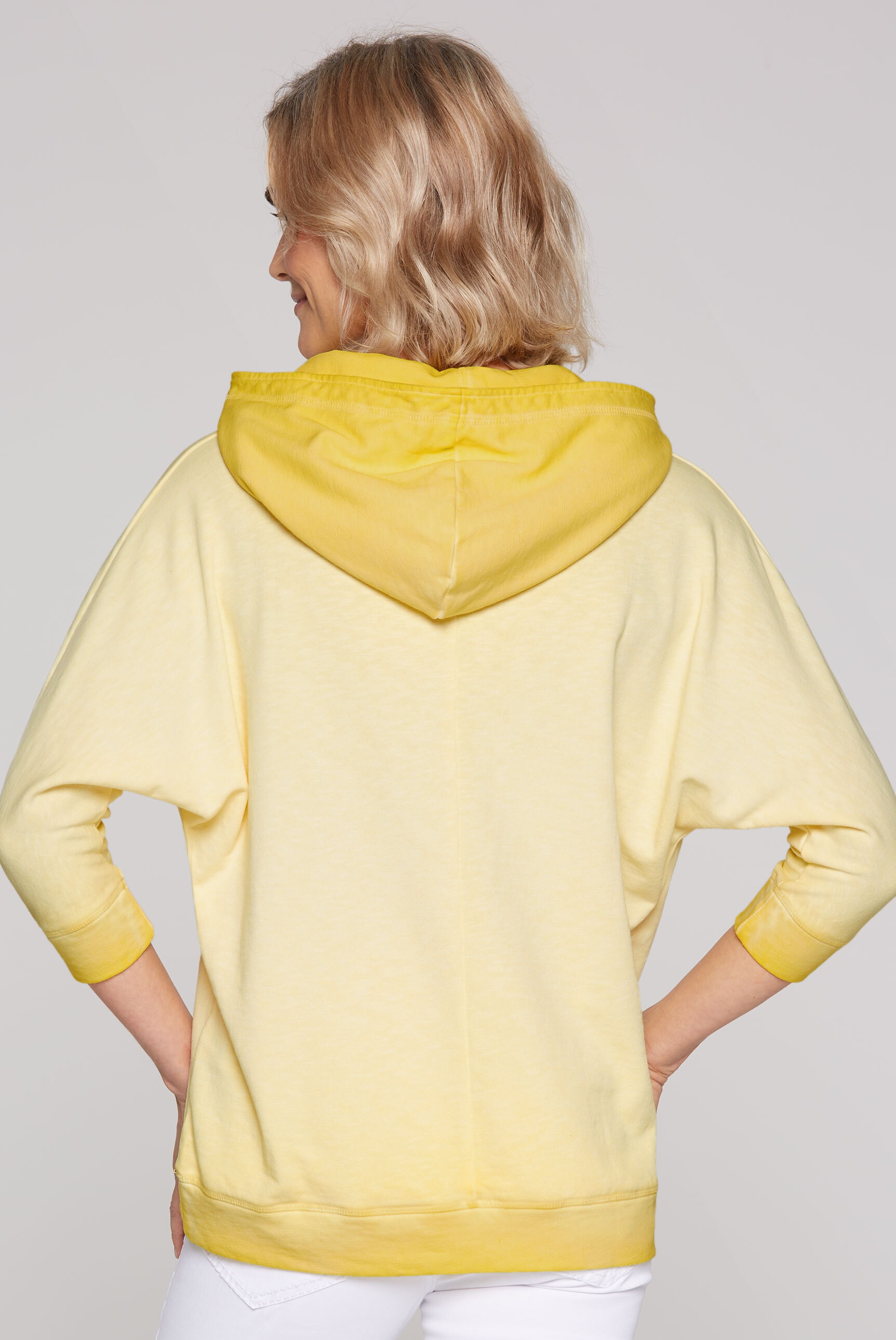 SOCCX Kapuzensweatshirt, mit Fledermausärmeln