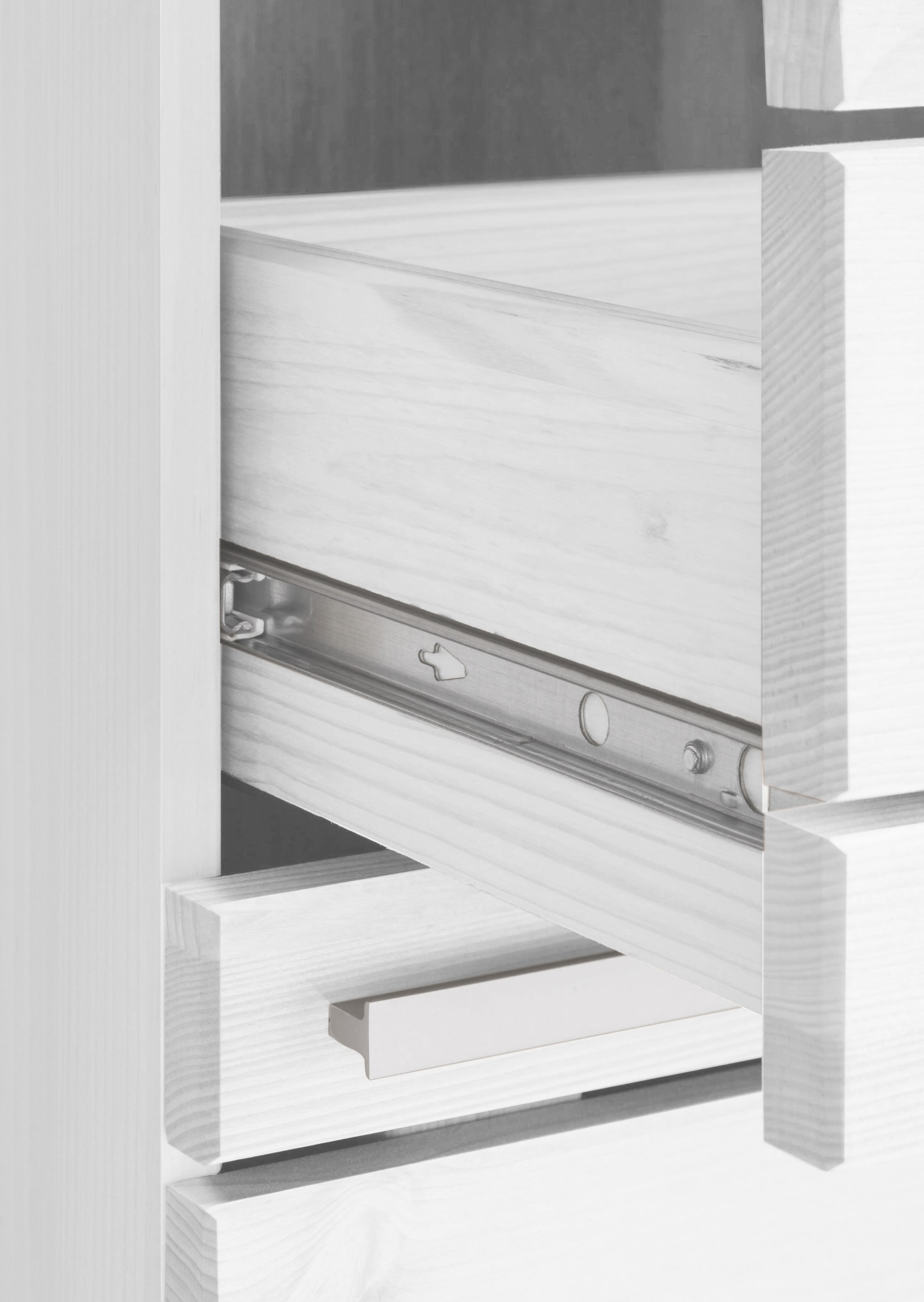 Home affaire Unterschrank »JOSIE«, Breite 30,5 cm, aus Massivholz, verstellbarer Einlegeboden