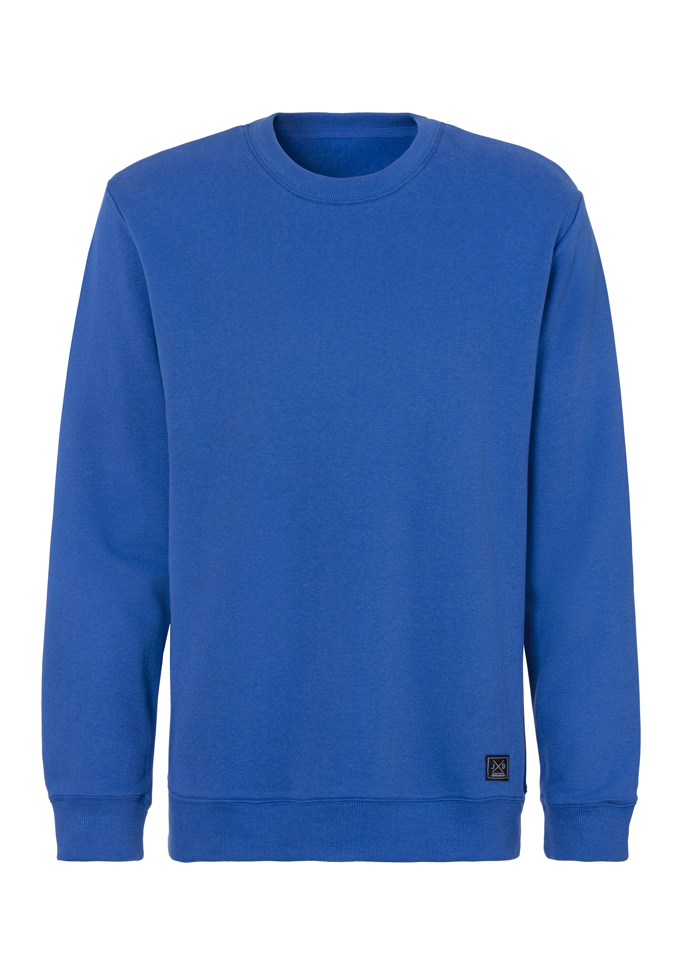 John Devin Sweatshirt, Langarm, Sweatshirt mit Rundhals, Baumwollmischung