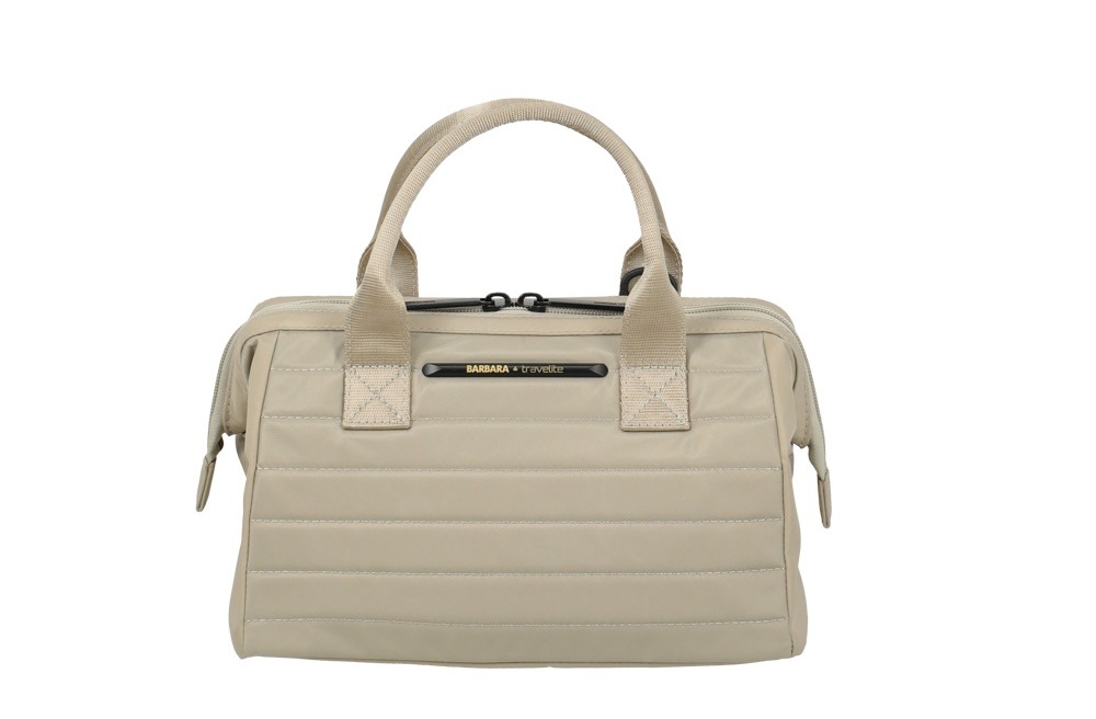 travelite Kosmetiktasche »BARBARA & travelite | BARBARA STEPP«, Cosmetic Bag Trolley Sleeve Doctorbag-Öffnung als Handtasche nutzbar