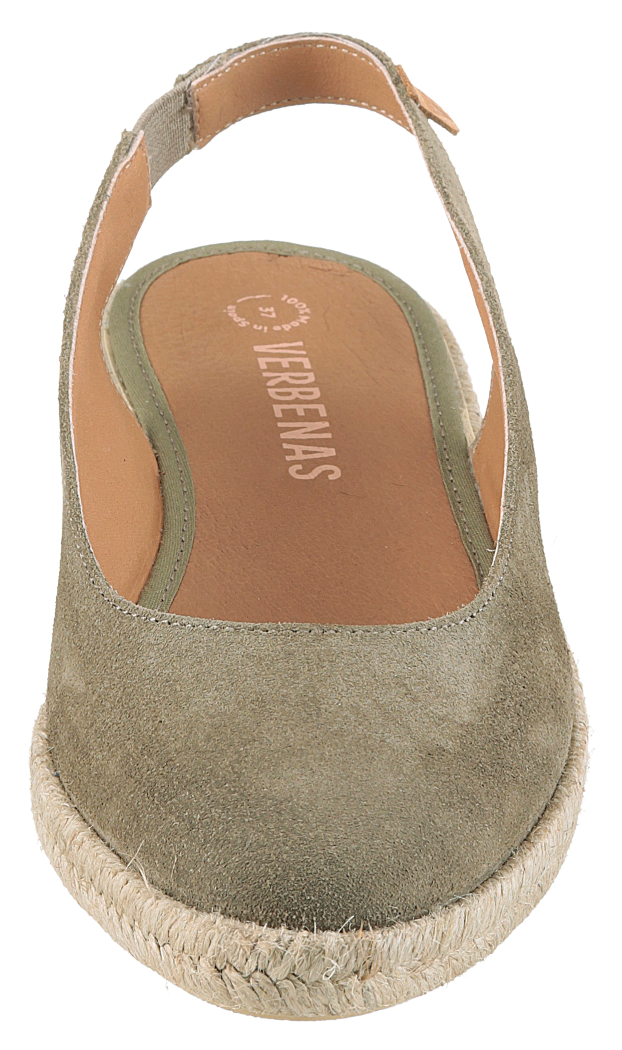 VERBENAS Slingsandale »Kiara Serraje«, Sommerschuh, Sling, Urlaubschuh mit Juterahmen