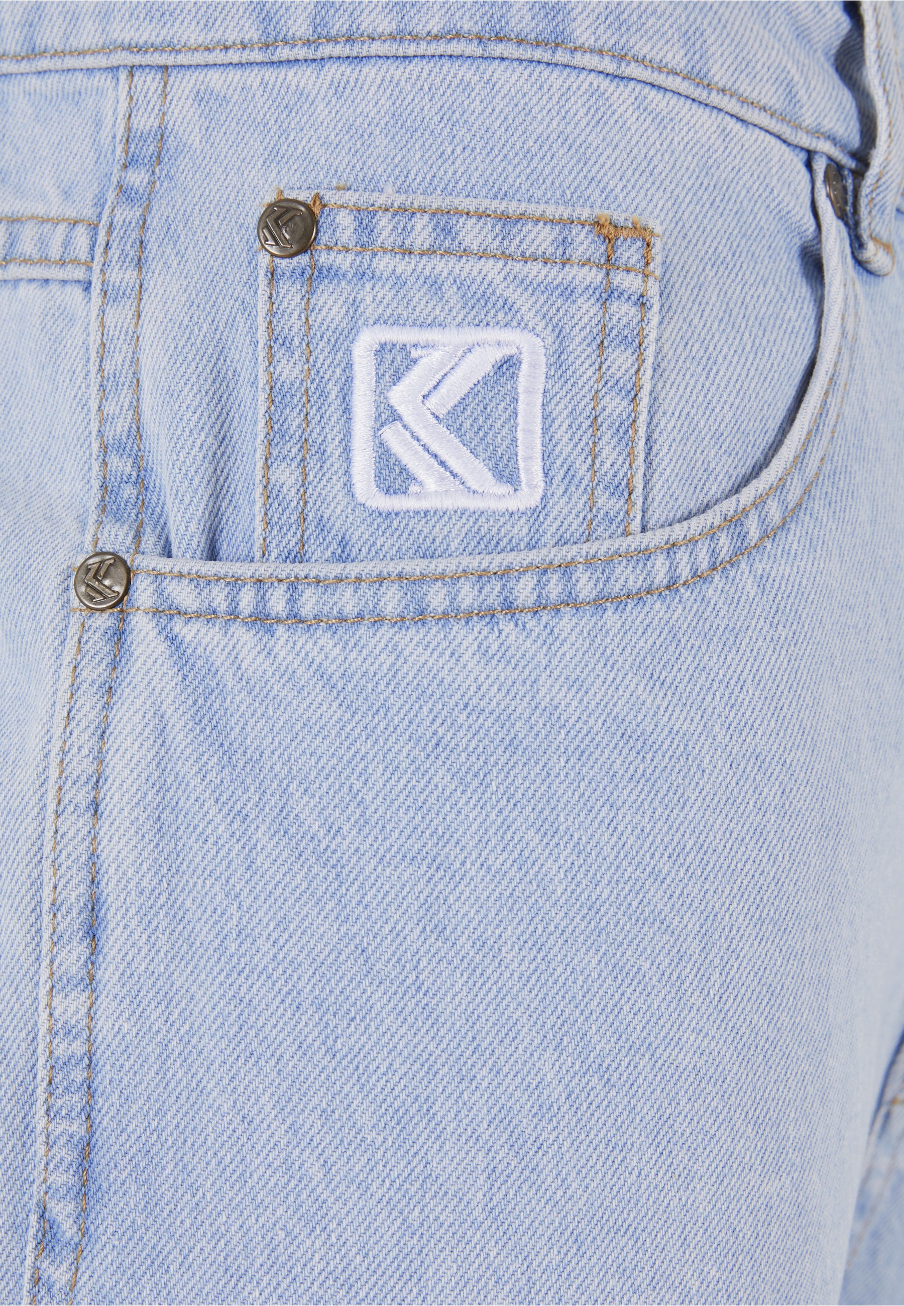 Karl Kani Bequeme Jeans »Karl Kani Herren KK Small Signature Baggy Five Pocket Denim«