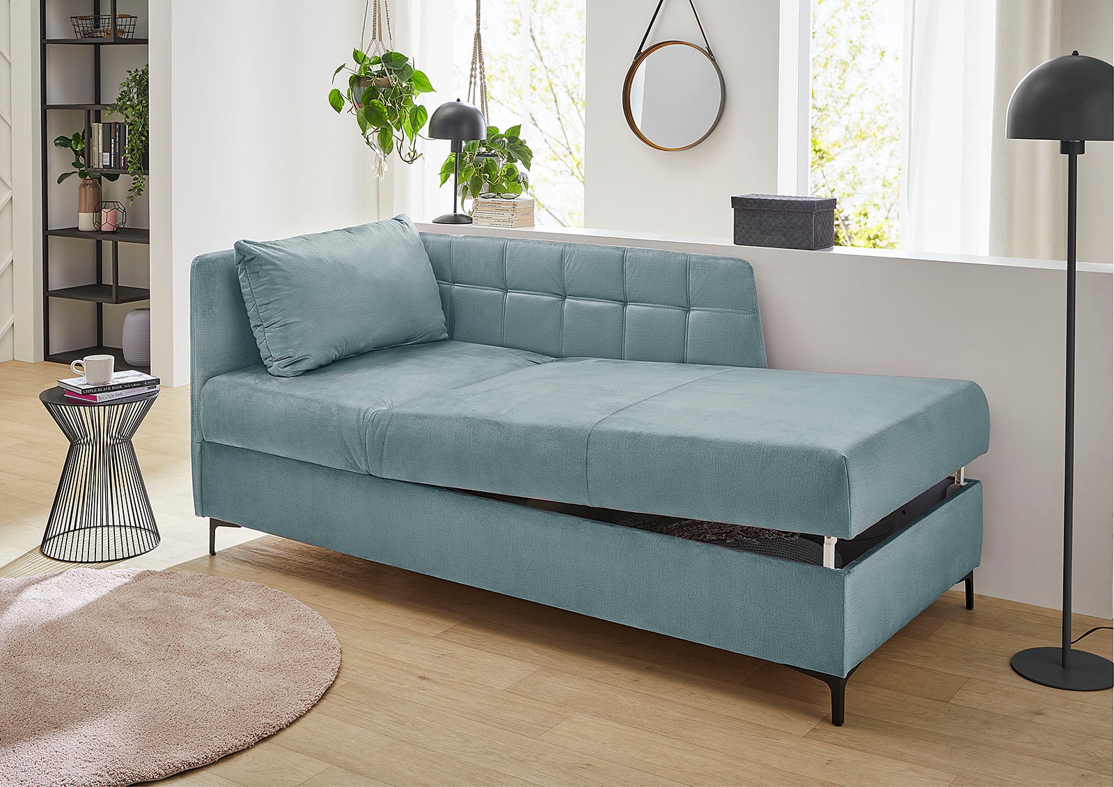 Jockenhöfer Gruppe Recamiere "Marlin" Studioliege mit verstellbarem Kopf- u günstig online kaufen