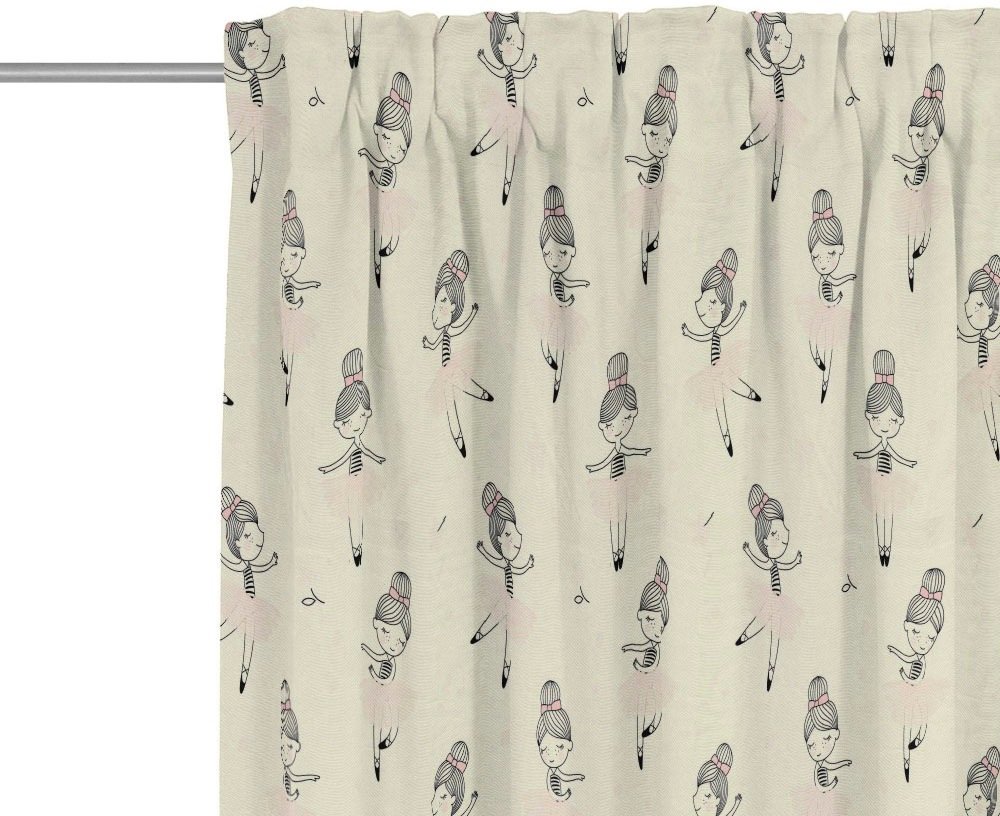 Thumbnail - Adam Vorhang "Ballerina" Multifunktionsband 1 Stk. tlg. aus 100% Bio-Baumwolle