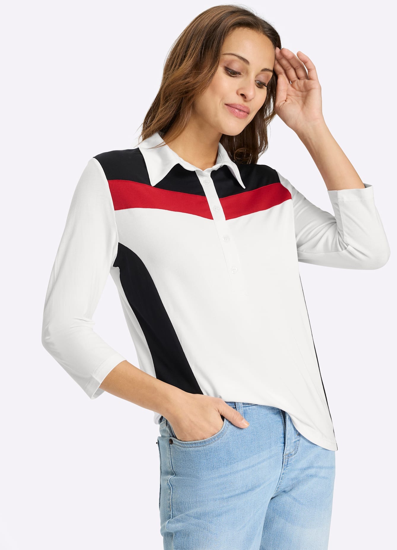 Inspirationen Poloshirt "Poloshirt", 1 tlg. günstig online kaufen