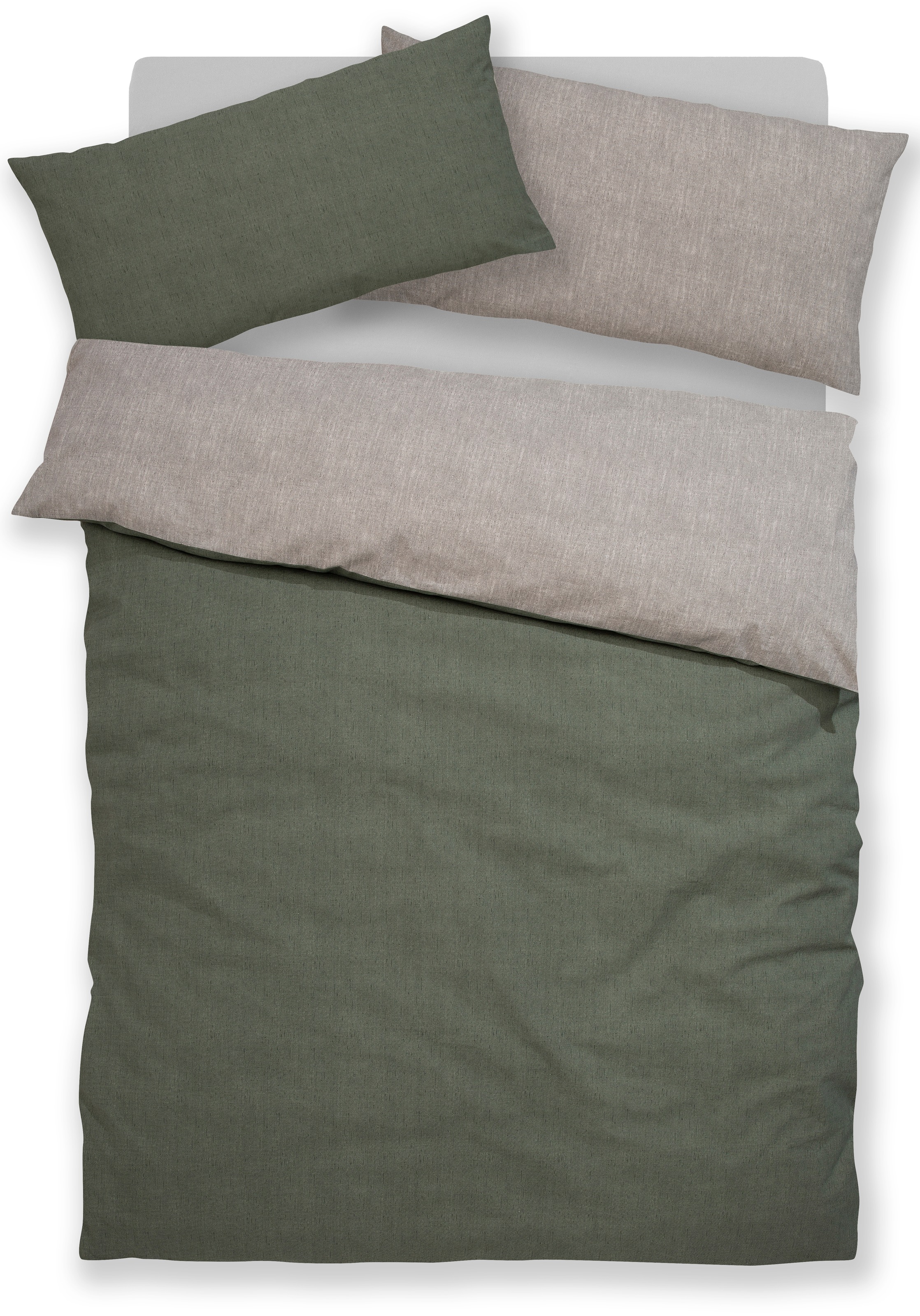 Bruno Banani Wendebettwäsche "Merlin in Gr. 135x200 oder 155x220 cm" 2 Stk. günstig online kaufen