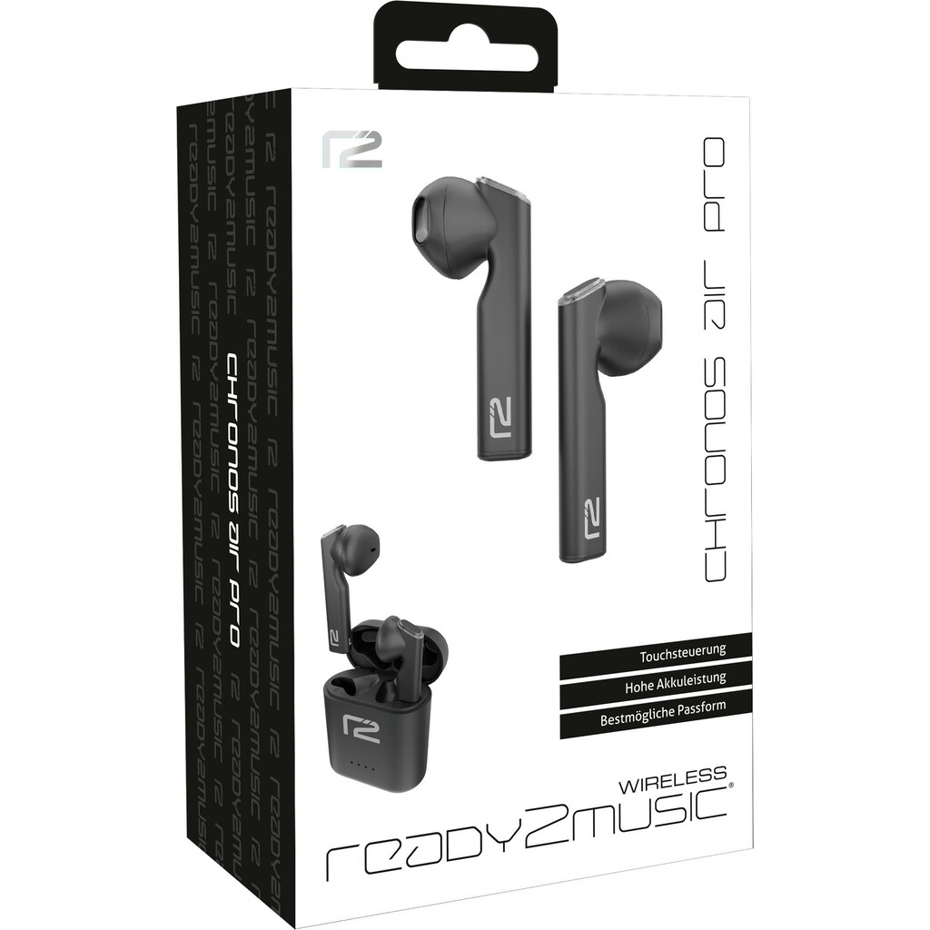 ready2music wireless In-Ear-Kopfhörer »Chronos Air Pro«, Bluetooth-A2DP Bluetooth-AVRCP Bluetooth-HFP-HSP