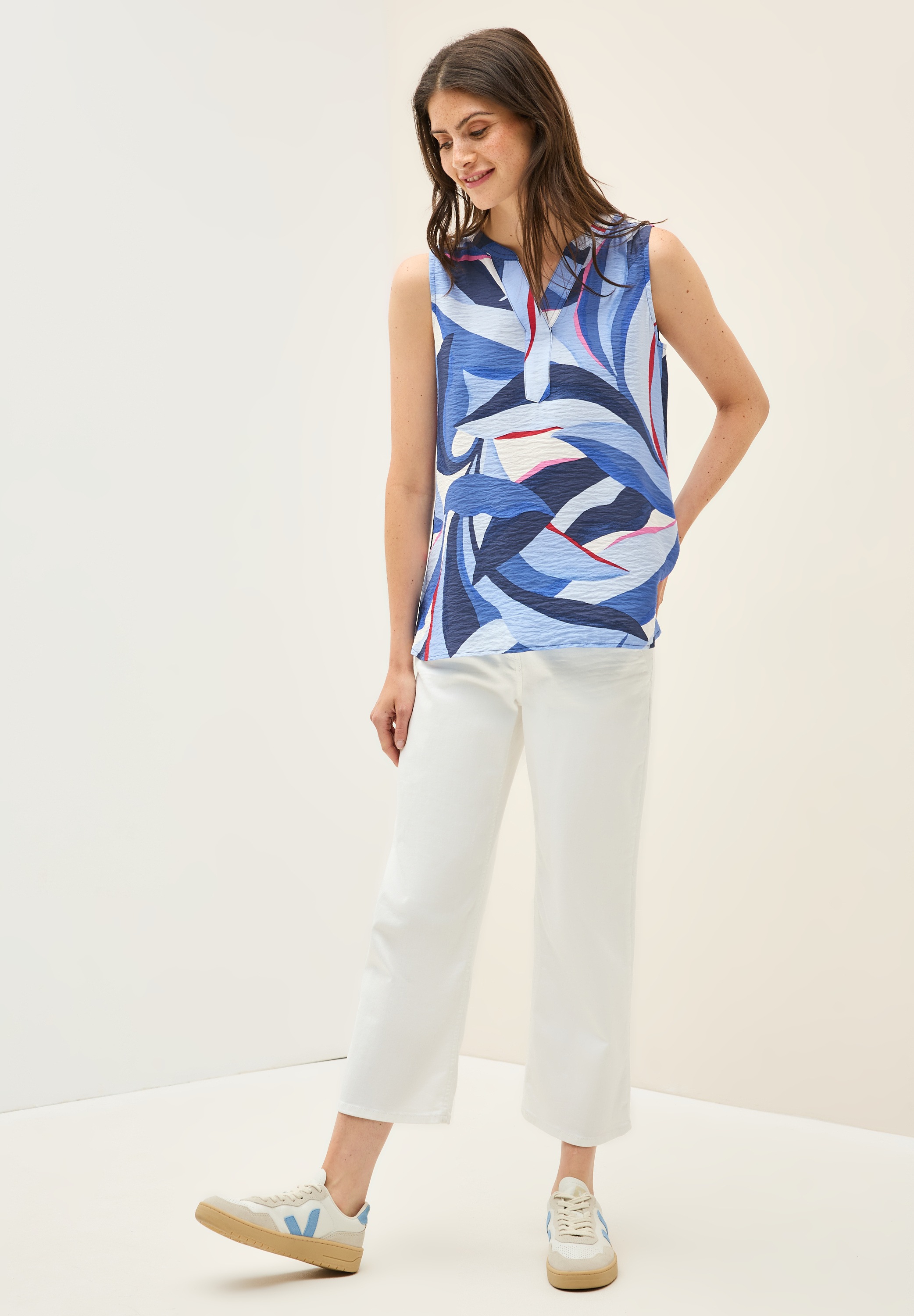 CECIL Blouse Top Blue/XXL 2