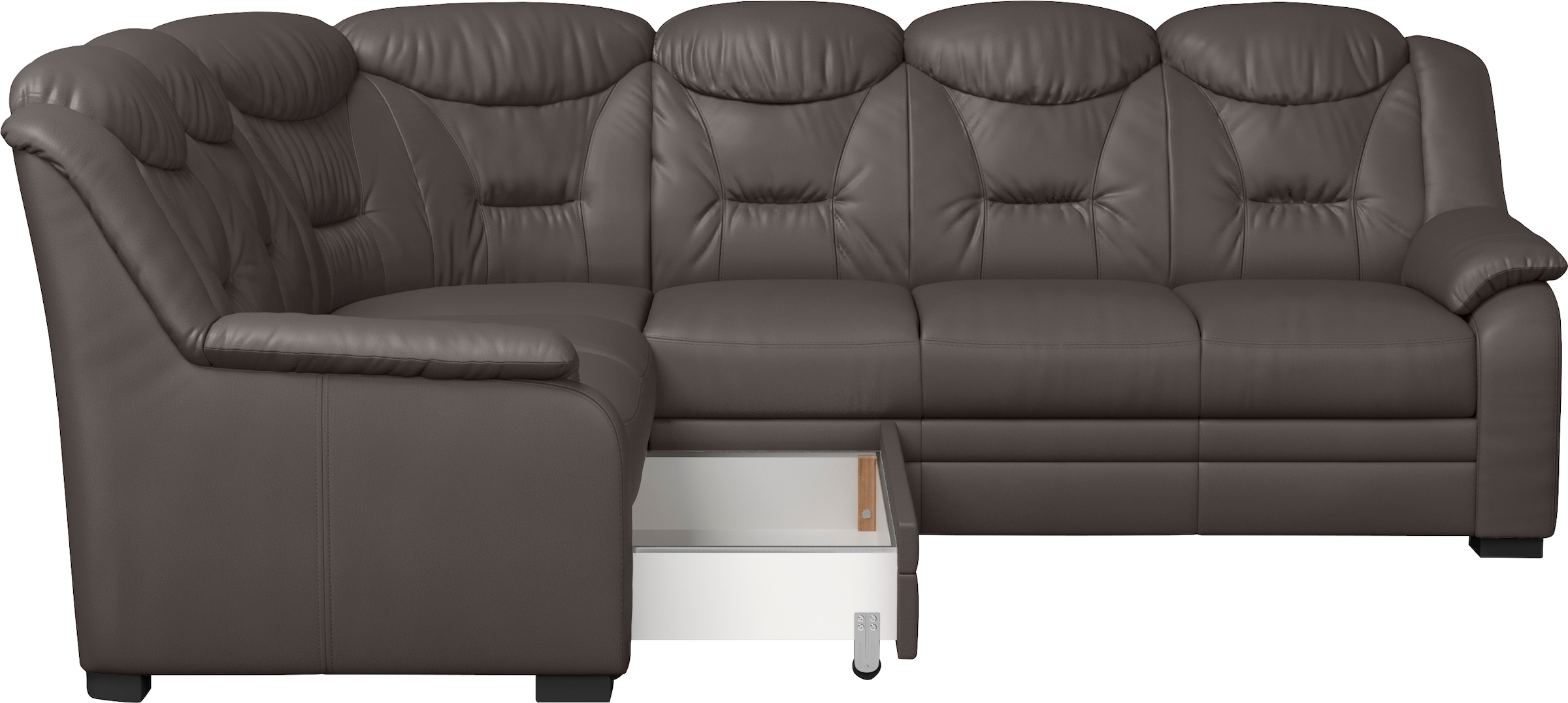 COTTA Ecksofa »Marcus L-Form«, wahlweise mit Bettfunktion & Stauraum