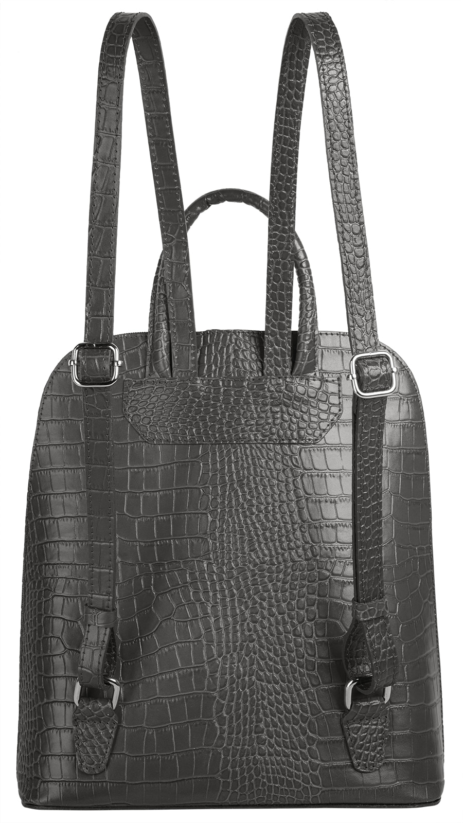 Cluty Cityrucksack, echt Leder, Made in Italy