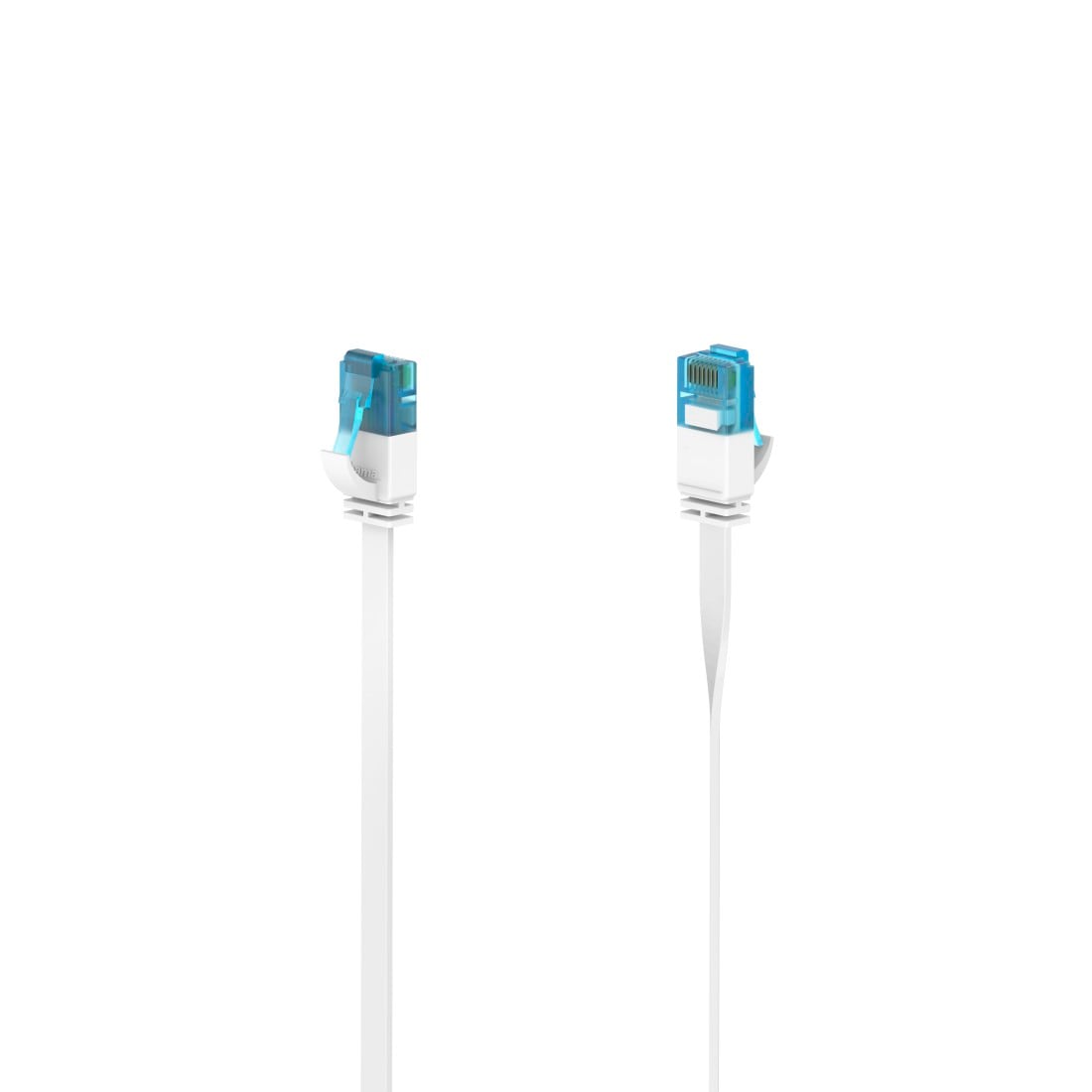 Hama Netzwerkkabel »Netzwerkkabel, CAT-6a, 10 Gbit/s, U/UTP, flach, 5,00 m« 500 cm Knickschutzhülle, 5 Meter, RJ45 (8p8c)-Stecker