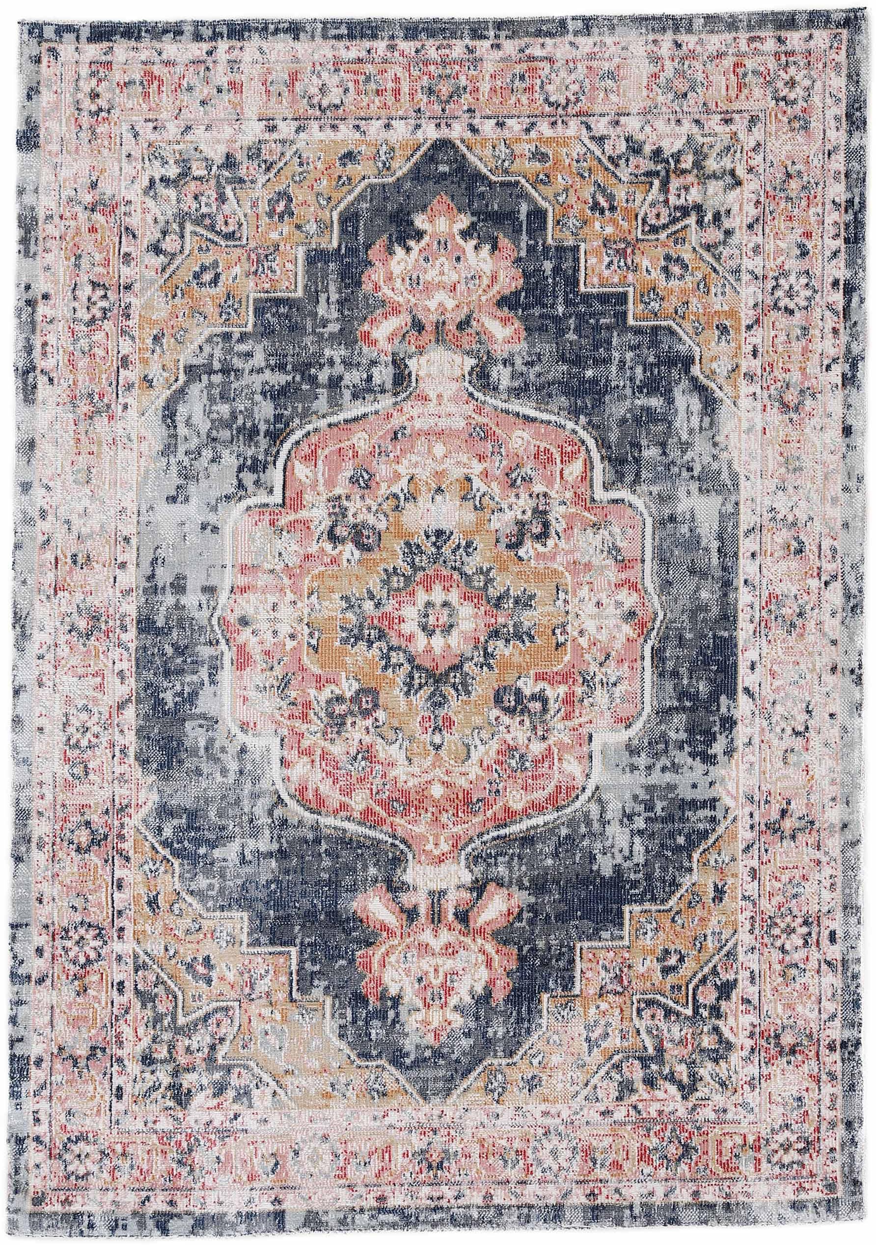 carpetfine Teppich "Omen 4" rechteckig 3 mm Höhe Orient Vintage Look, Wohnz günstig online kaufen