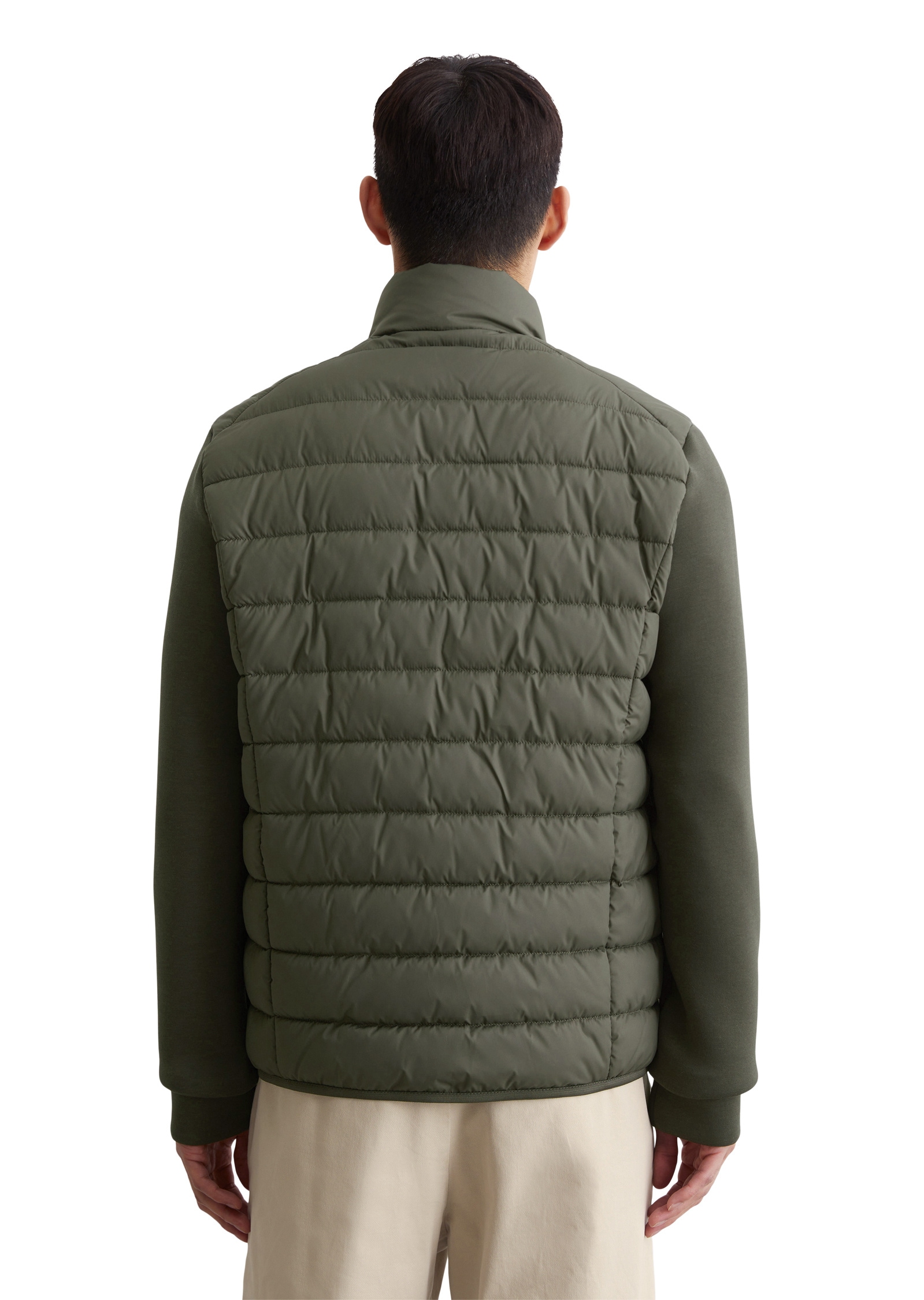 Marc O'Polo Outdoorjacke »mit weichen Scuba-Ärmeln«