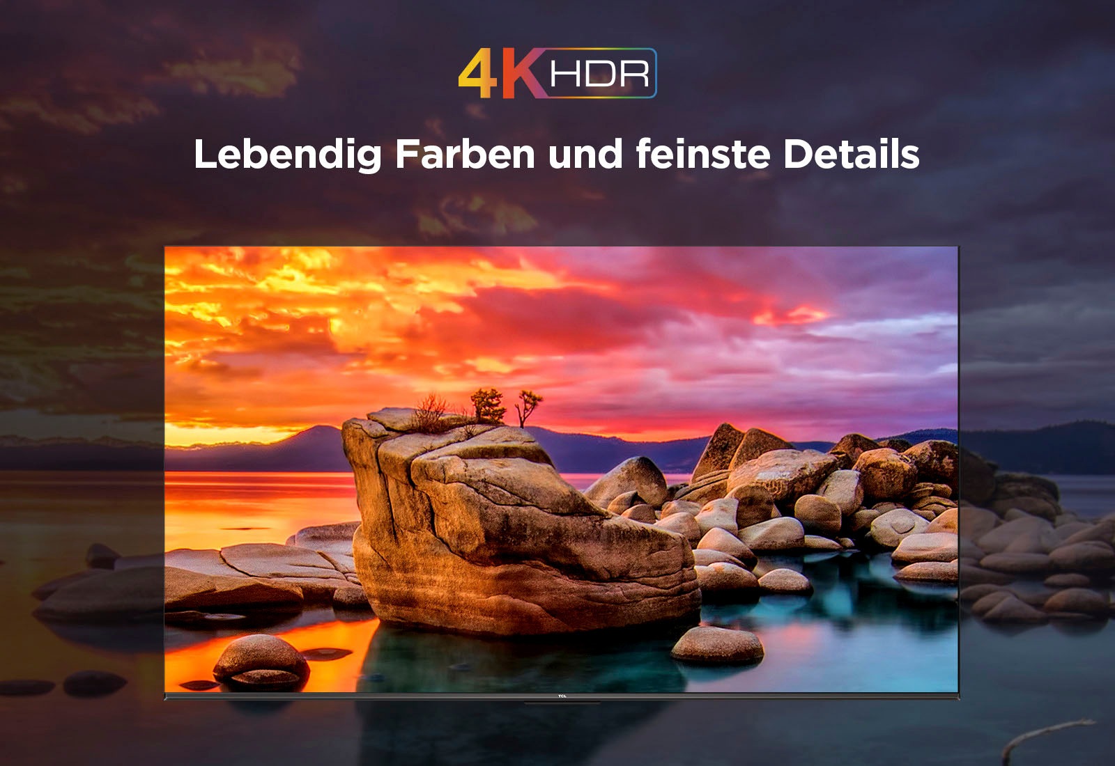 TCL LED-Fernseher »58V6BX1«, 4K Ultra HD, Google TV-Smart-TV