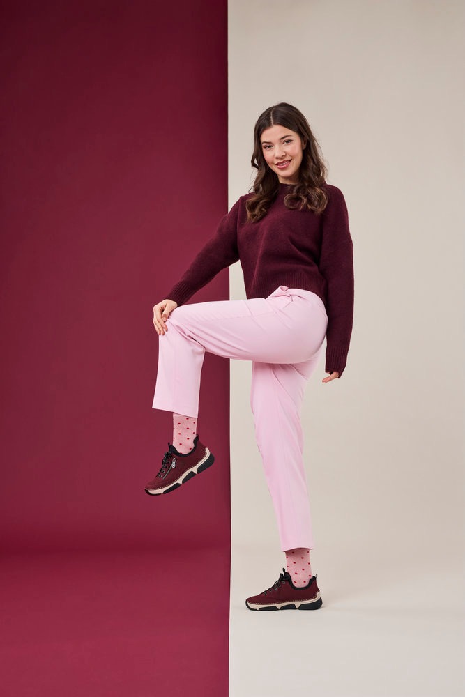 Rieker Slip-On Sneaker, Schlupfschuh, Halbschuh, Freizeitschuh mit weicher günstig online kaufen