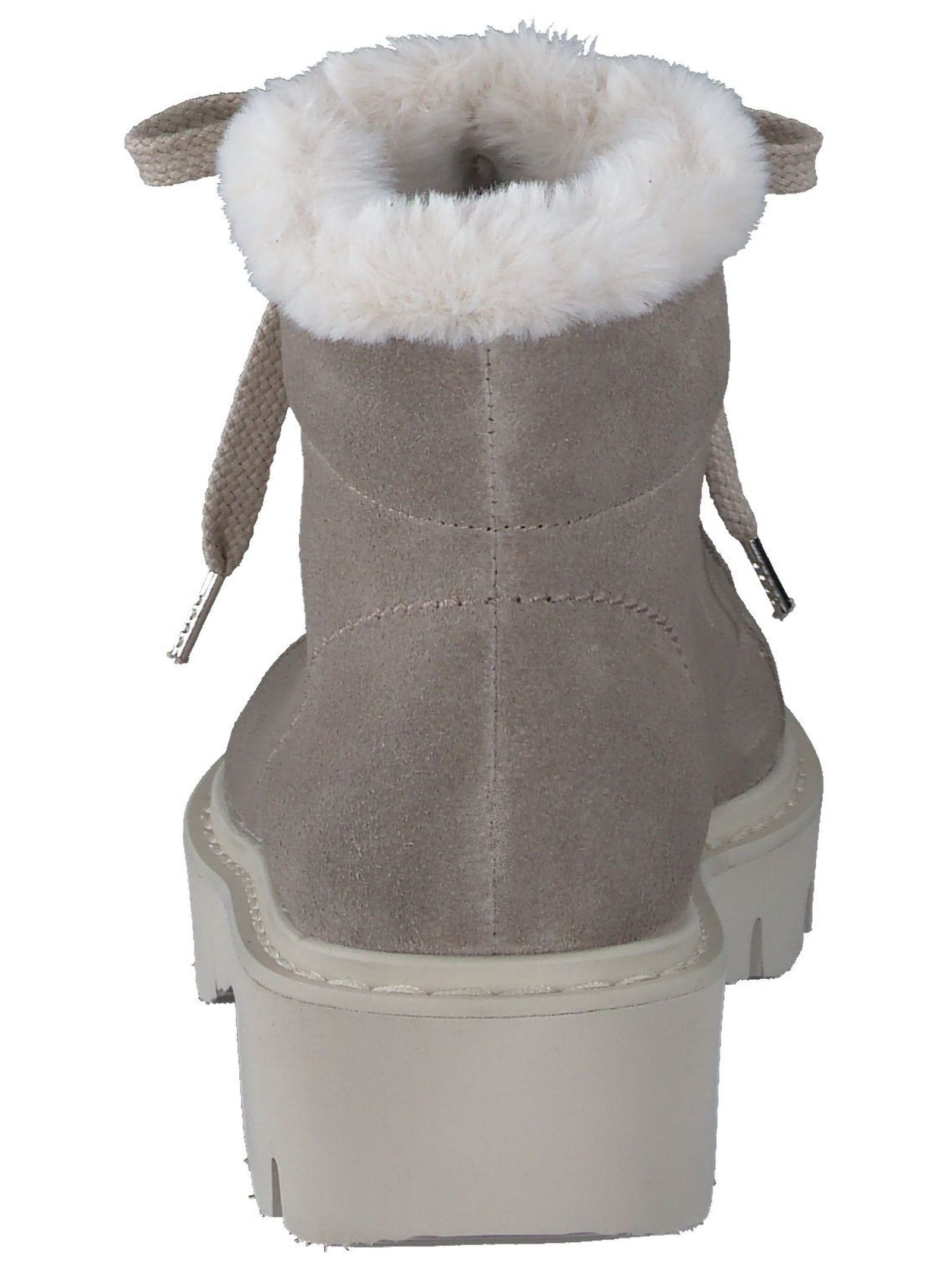 Paul Green Schnürstiefelette "Paul Green Stiefelette Veloursleder" günstig online kaufen