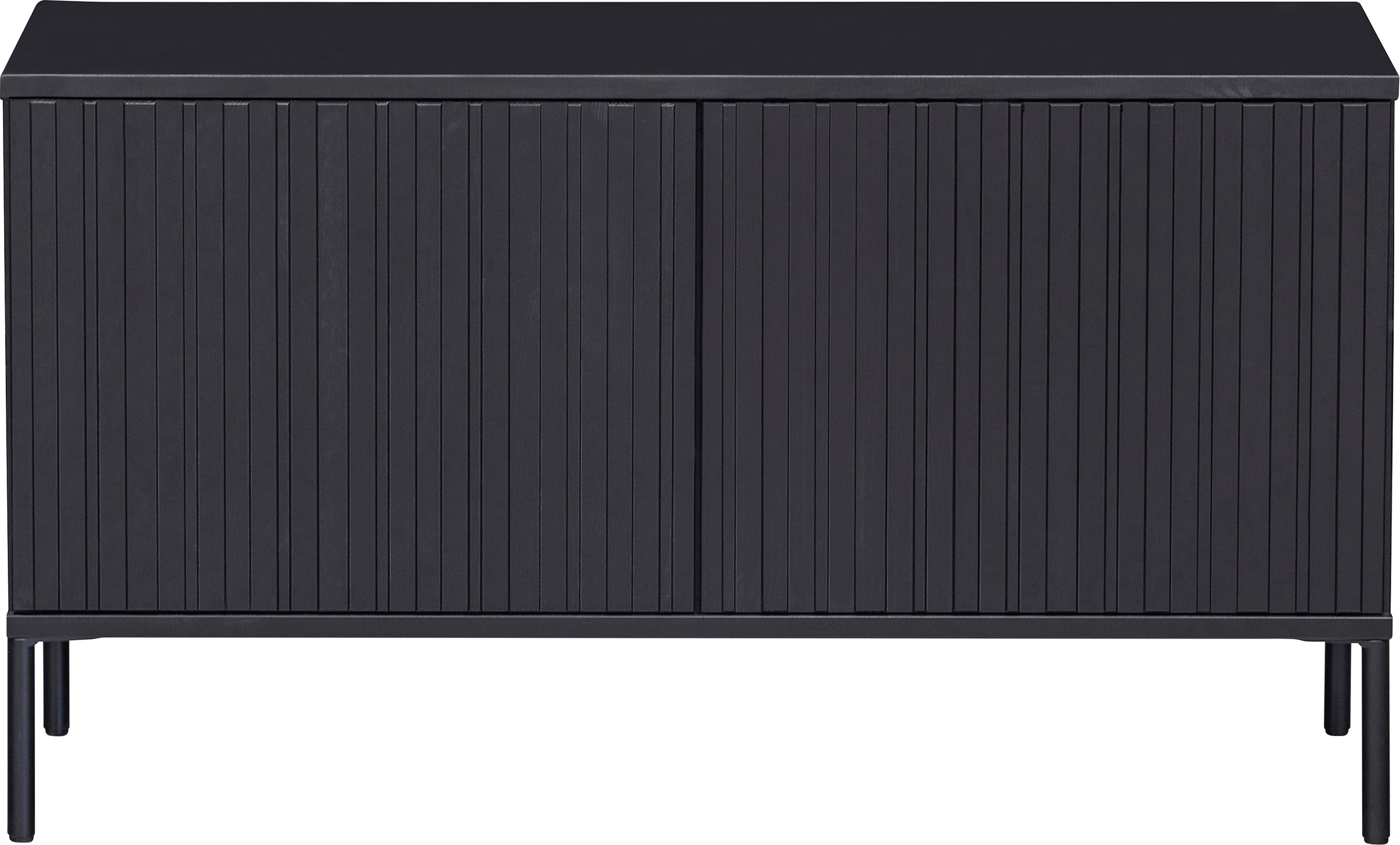 WOOOD Sideboard »New Gravure, TV-Kommode, Breite 100 cm oder 150 cm«, Kommode Höhe 56 cm, mit grafischen Relieftüren, viel Stauraum