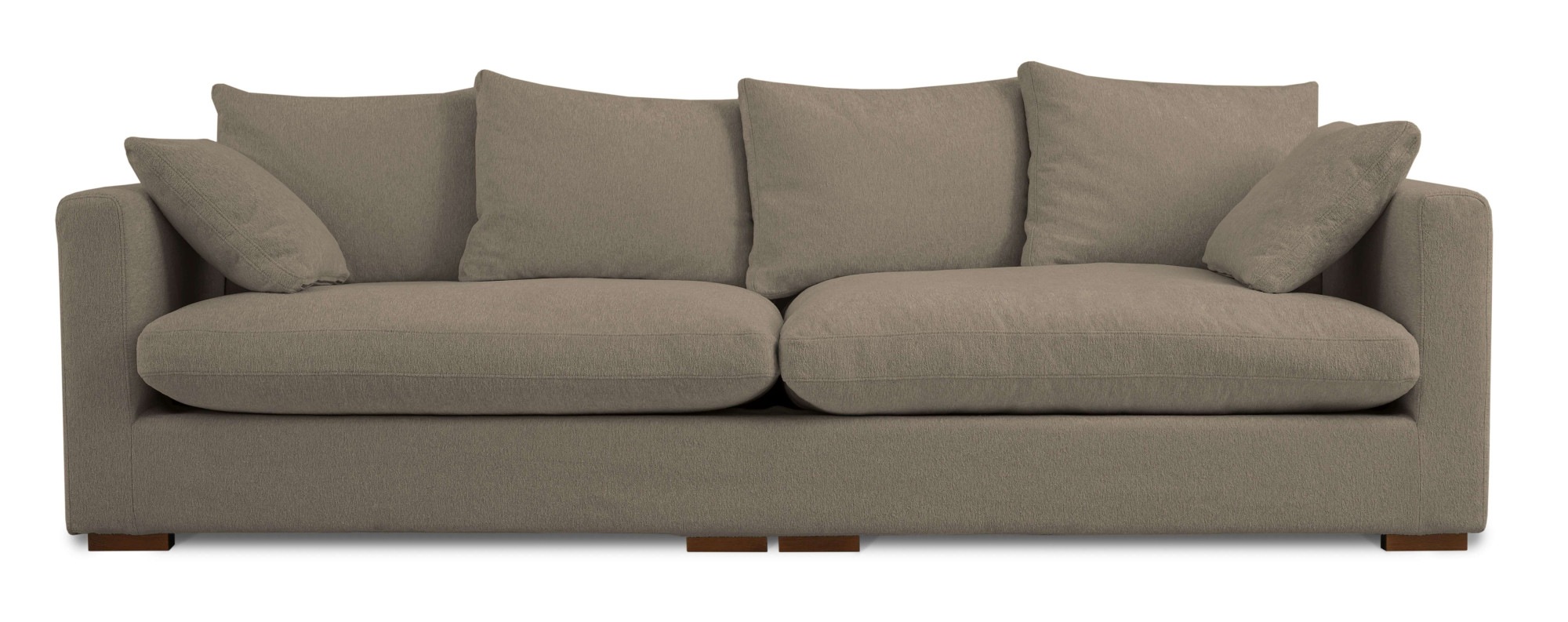 Home affaire Big-Sofa "Coray", extra weich und kuschelig, Füllung mit Feder günstig online kaufen