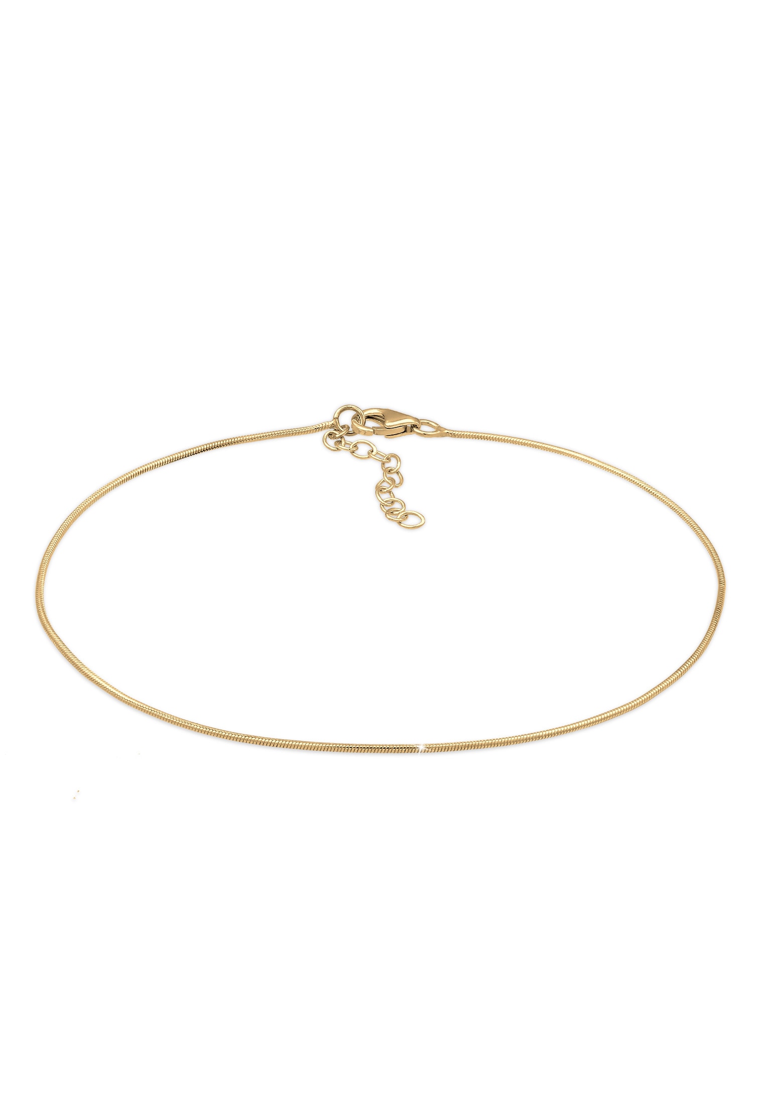 Elli Fußkette »Basic Schlangenkettchen 925 ...