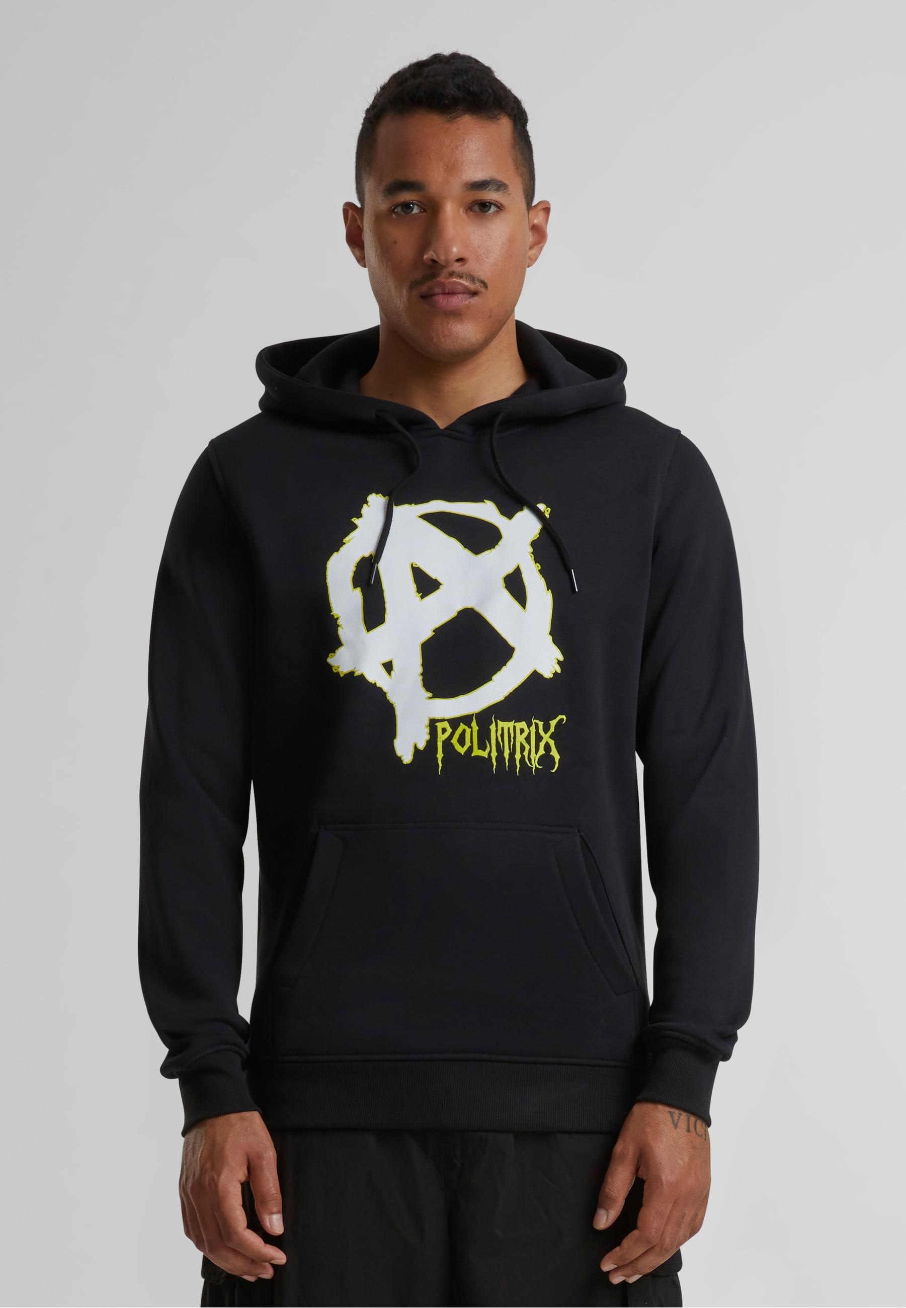 MisterTee Kapuzensweatshirt »MisterTee Herren Politrix Hoody«, (1 tlg.)