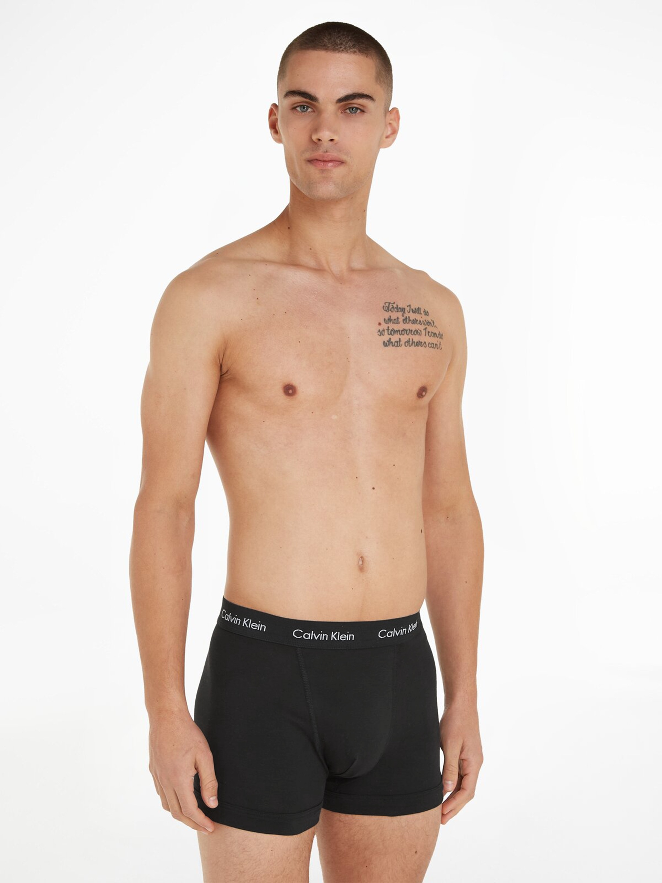 Calvin Klein Underwear Boxer "CK BOXER BRIEF 3PK", 3 Stk. in uni schwarz mi günstig online kaufen