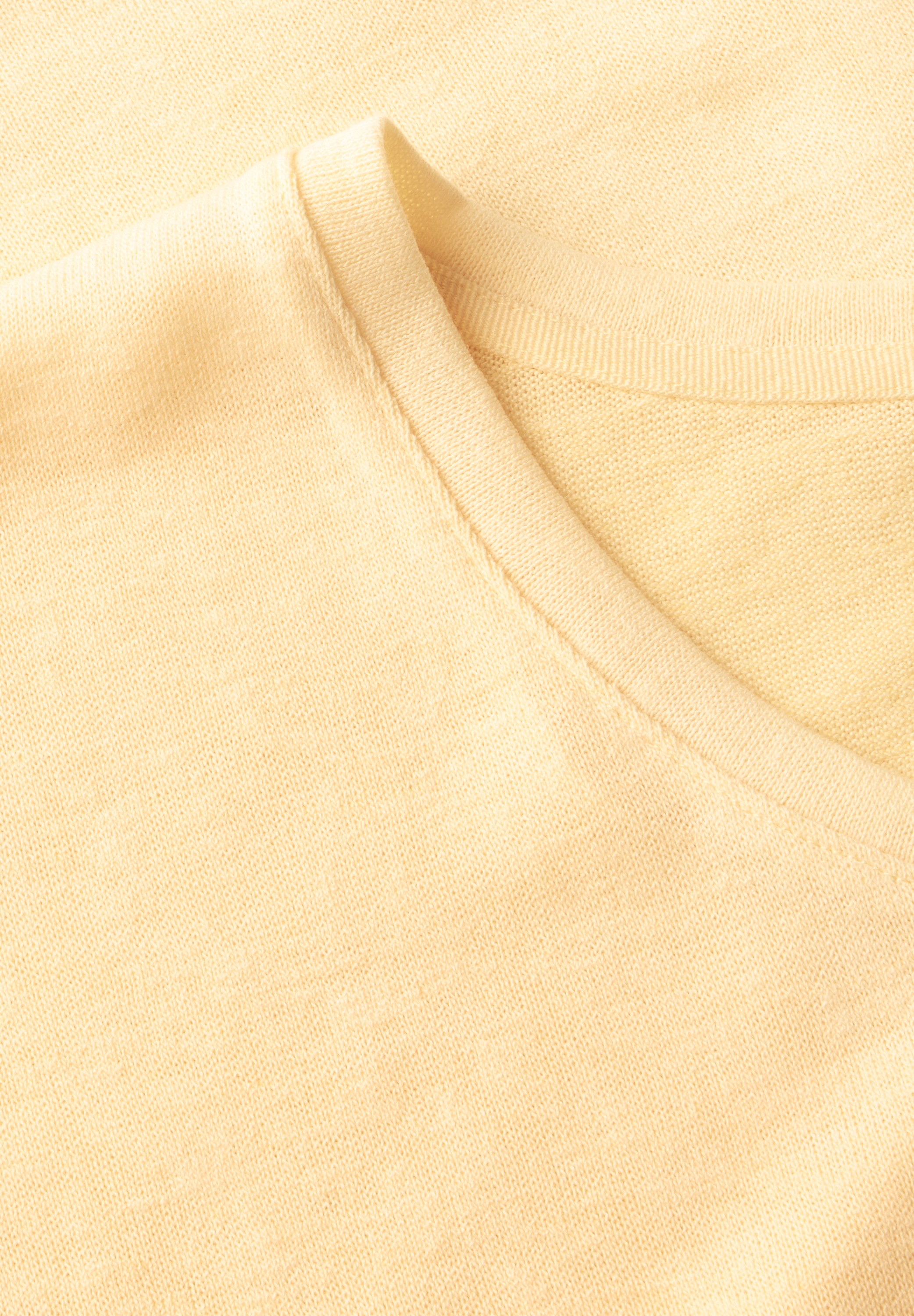 STREET ONE STUDIO T-Shirt, aus softem Materialmix