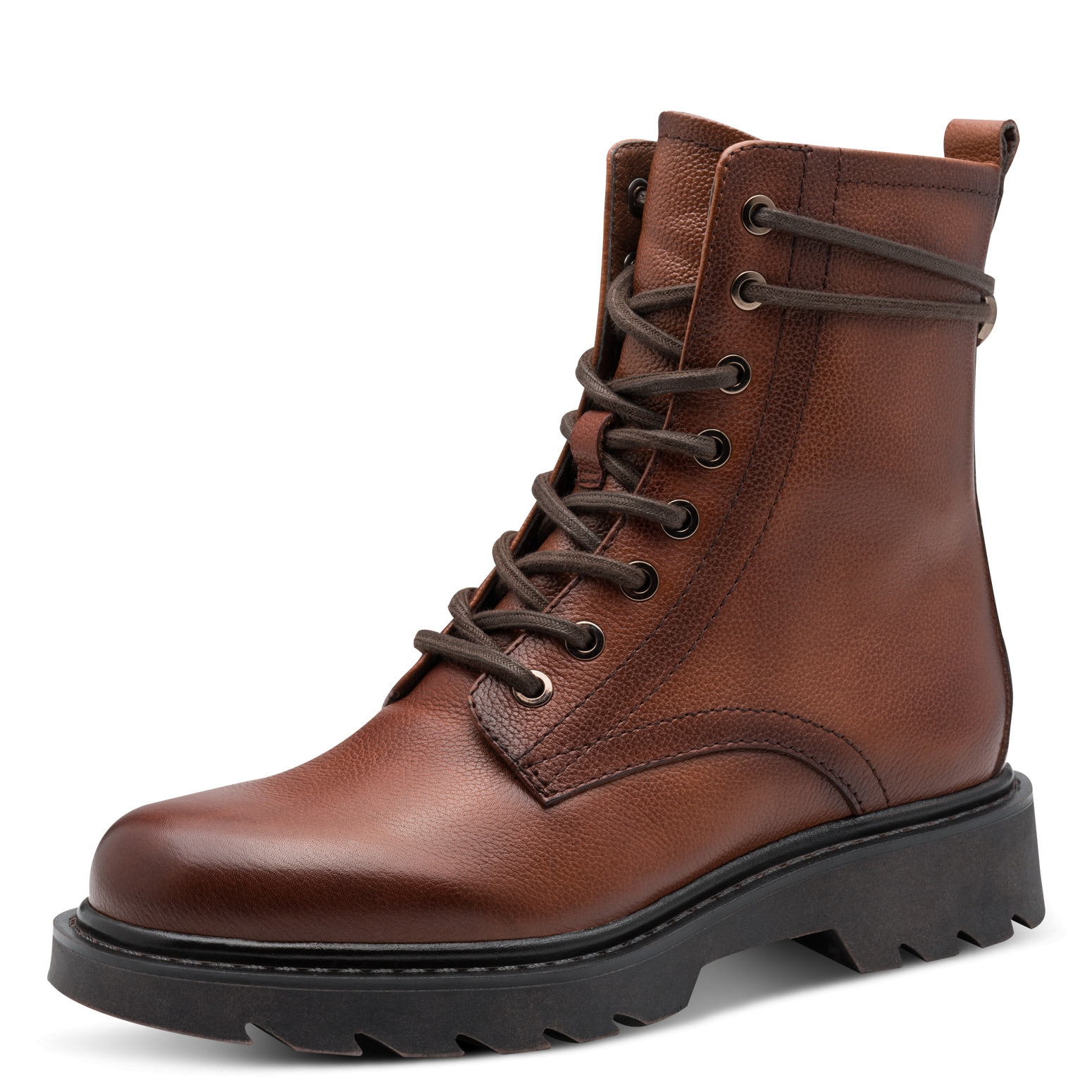 Tamaris Schnürstiefelette, Blockabsatz, Schnürboots mit schaftumwickelnende günstig online kaufen