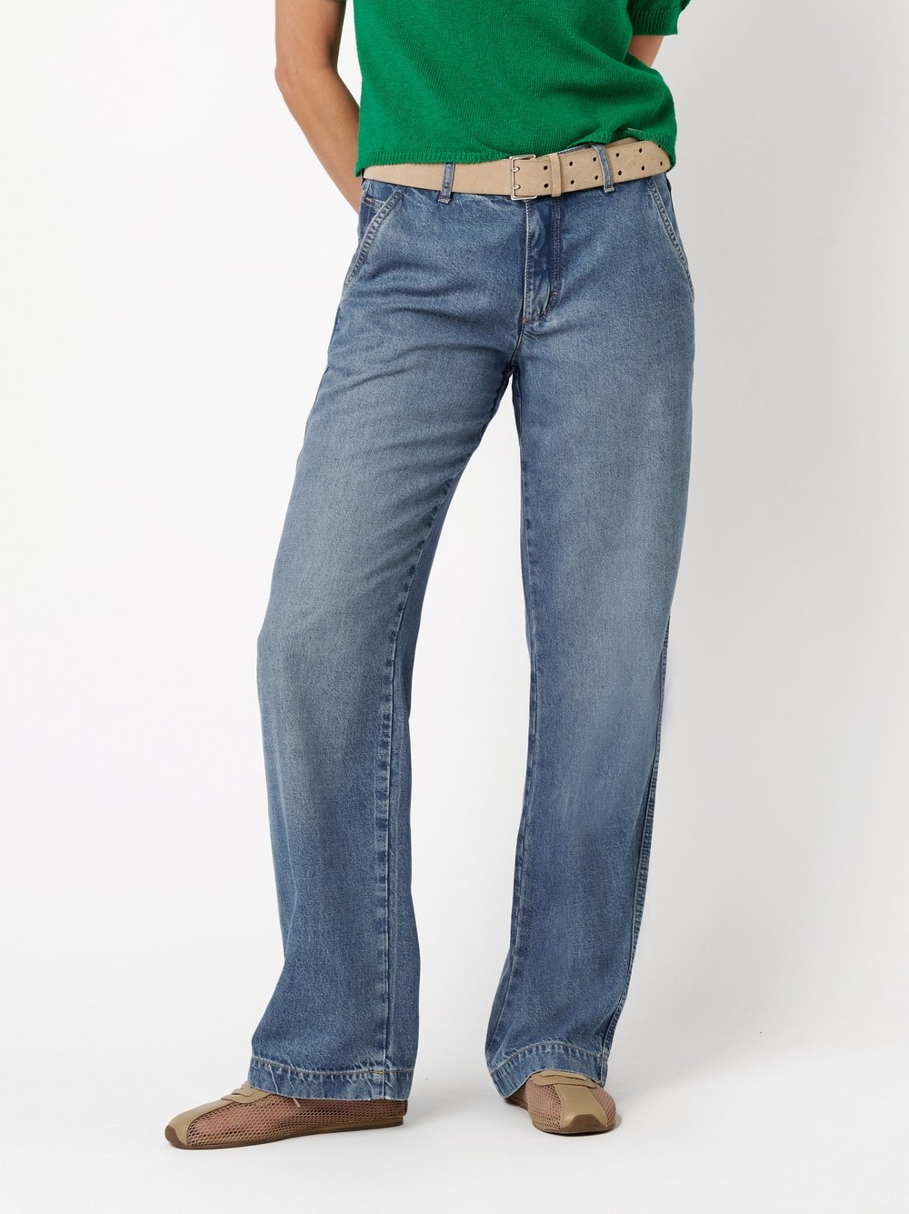 TONI Weite Jeans "Liv" im Five-Pocket Style günstig online kaufen