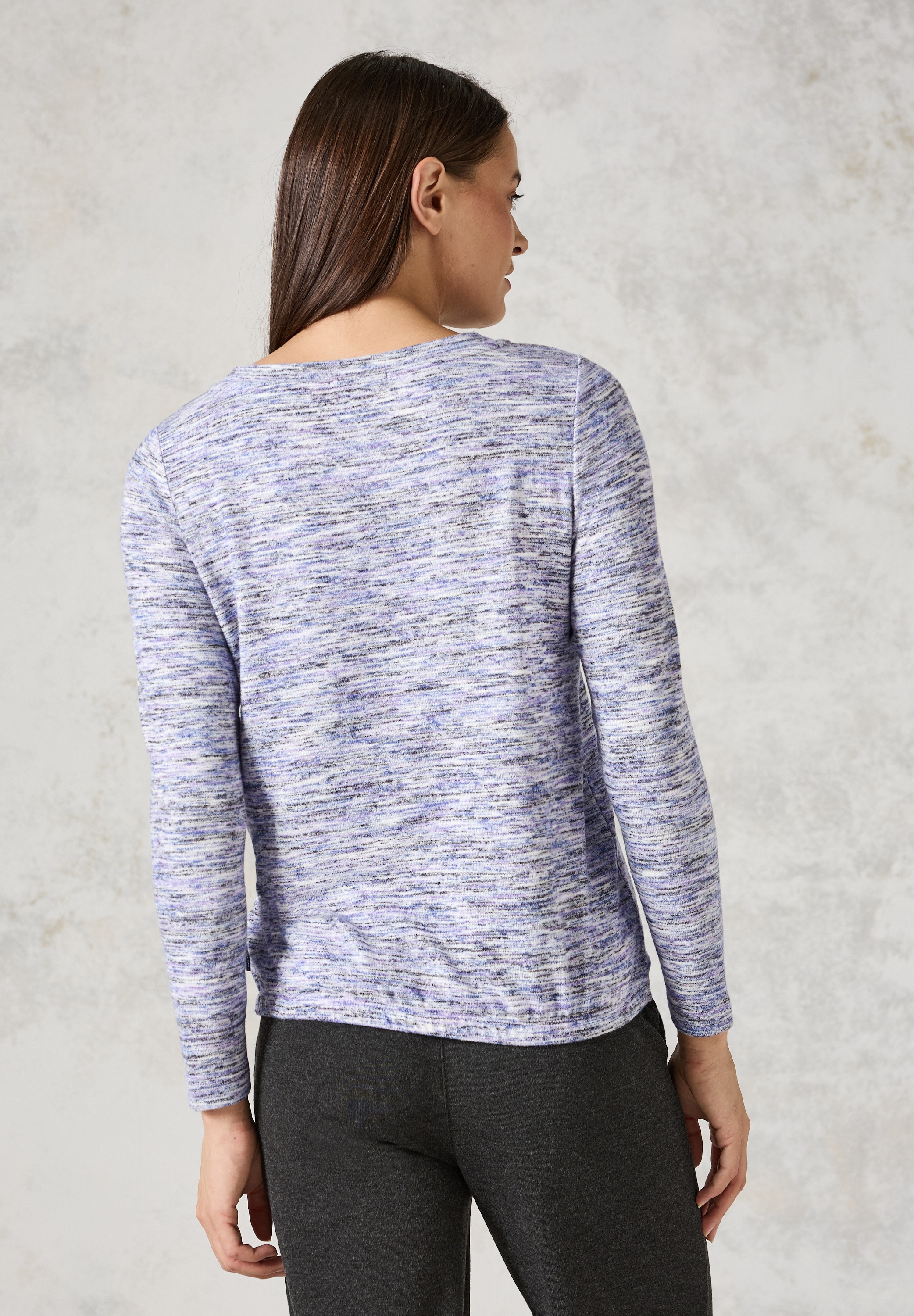 Cecil Langarmshirt, mit U-Boot-Ausschnitt