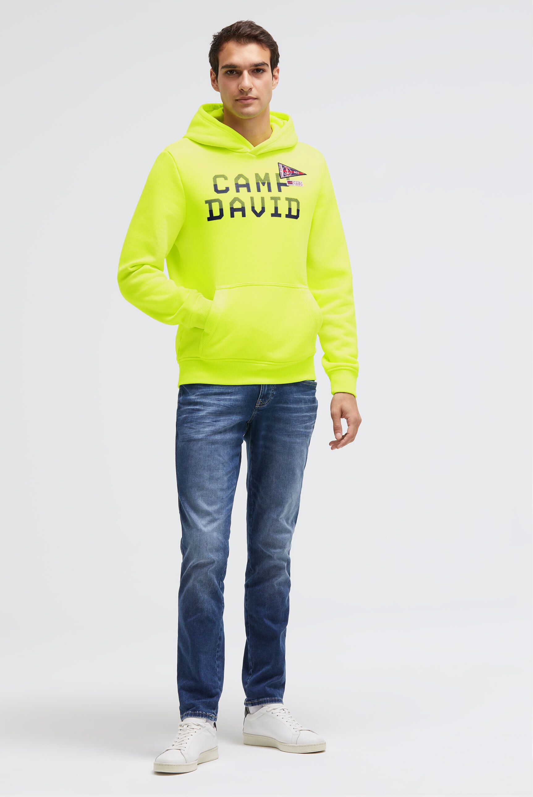 CAMP DAVID Kapuzensweatshirt , mit Rippbündchen
