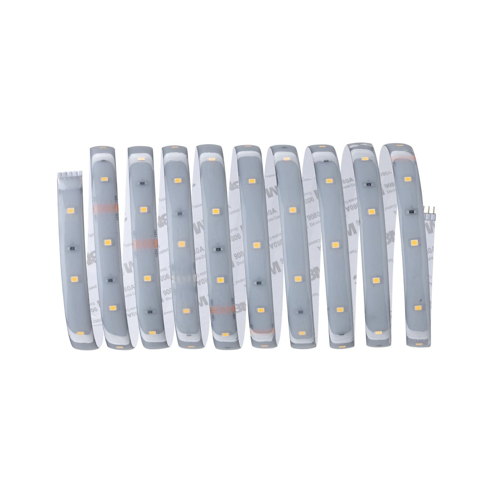 Paulmann LED-Streifen »MaxLED 250 Basisset 3m 2700K 12W 230/24V 24VA Silber Kunststoff« 1 Stk.-flammig IP44 Cover