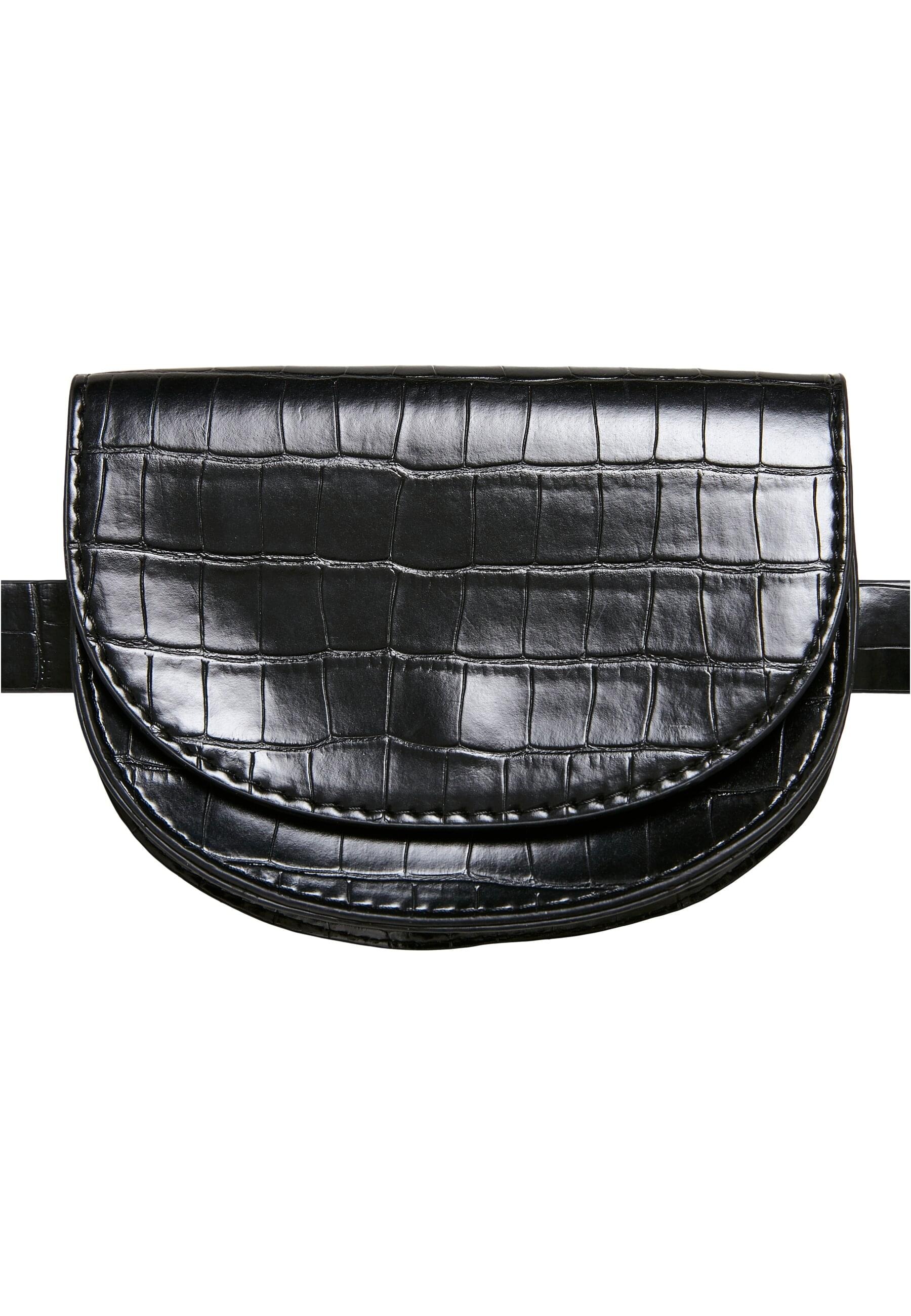 URBAN CLASSICS Mini Bag »Urban Classics Unisex Croco Synthetic Leather Double Beltbag«