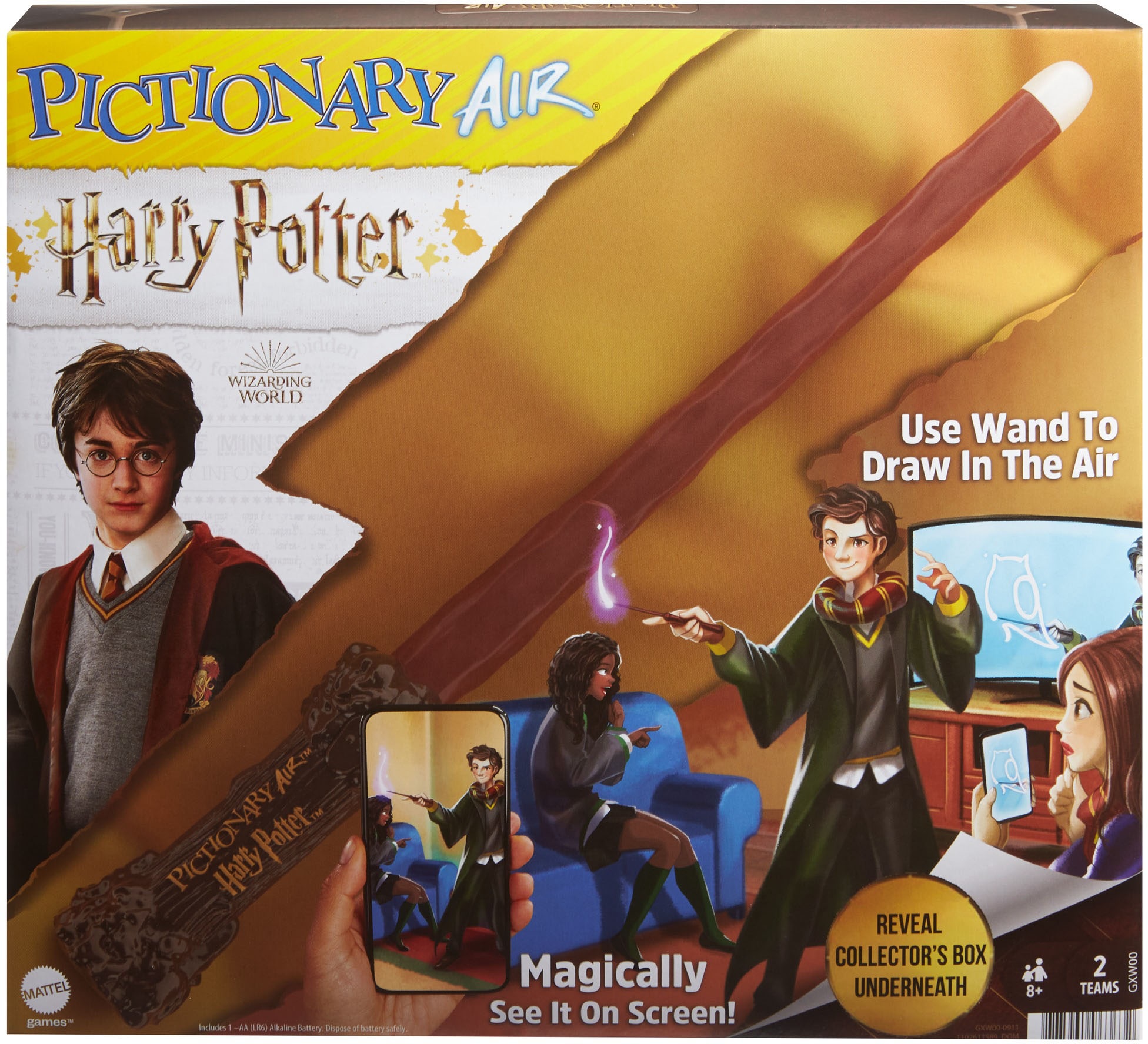 Mattel games Spiel »Pictionary Air Harry Potter«