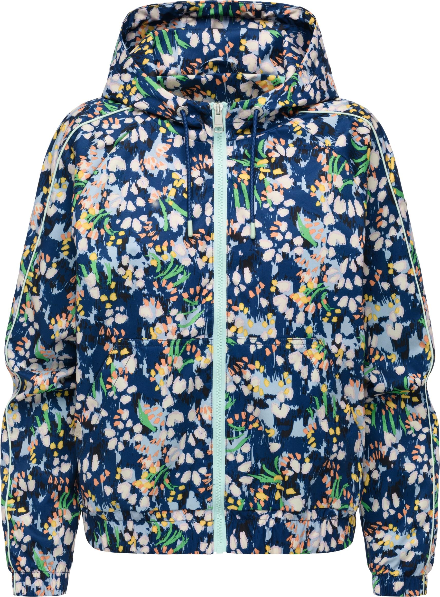 Ragwear Funktionsjacke »Andrin Print« mit Kapuze Gemusterte funktionale Übergangsjacke