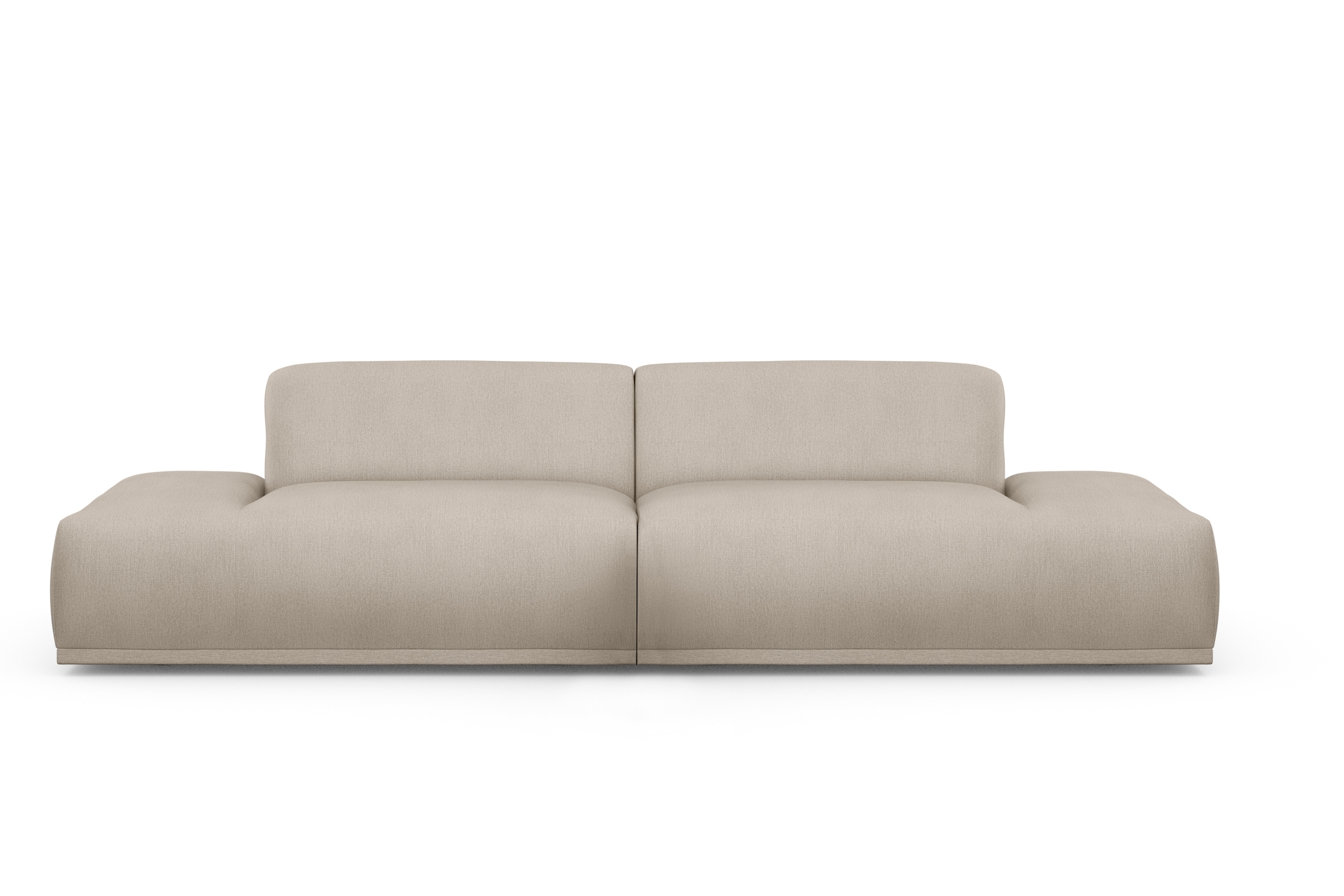 TRENDMANUFAKTUR Big-Sofa »Braga, toller Sitzkomfort, Designsofa«, in moderner Optik, mit hochwertigem Kaltschaum