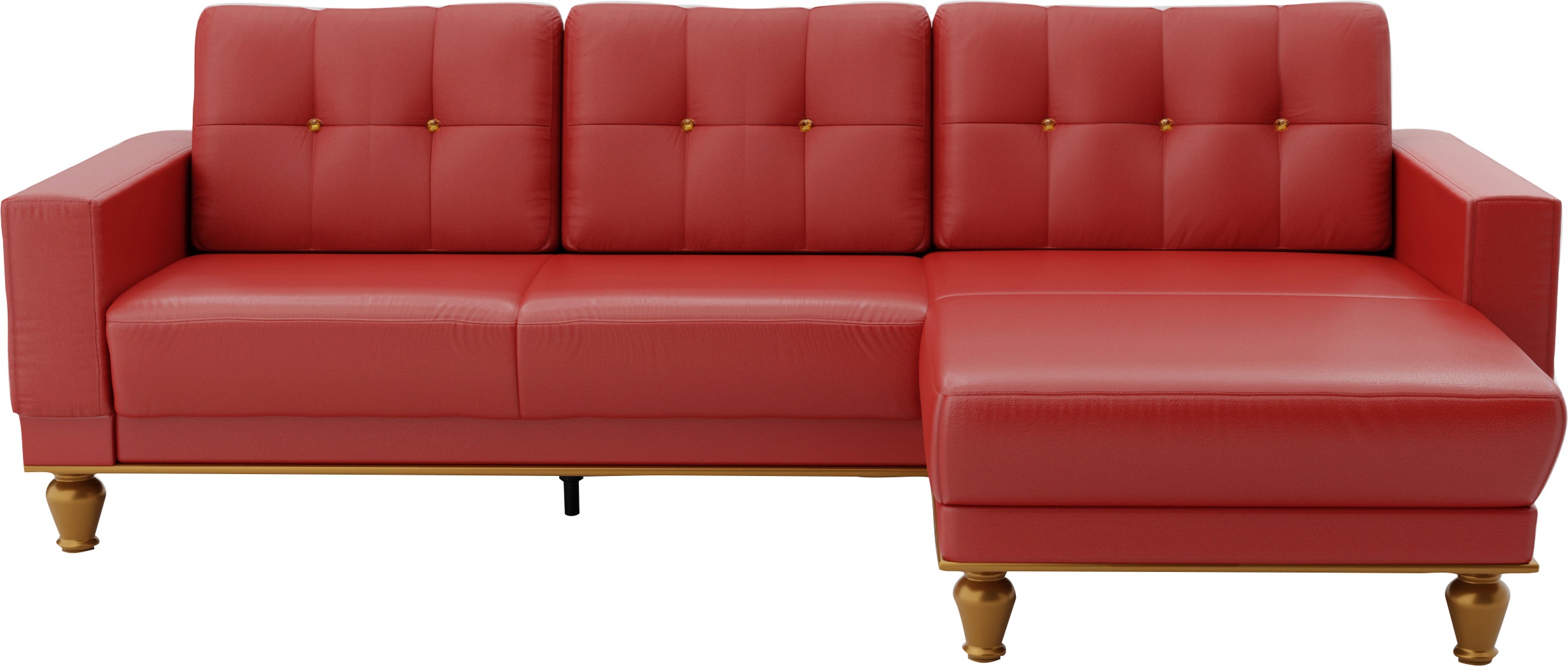 sit&more Ecksofa "Orient 5 L-Form", mit Strass-Stein, wahlweise mit Bettfun günstig online kaufen