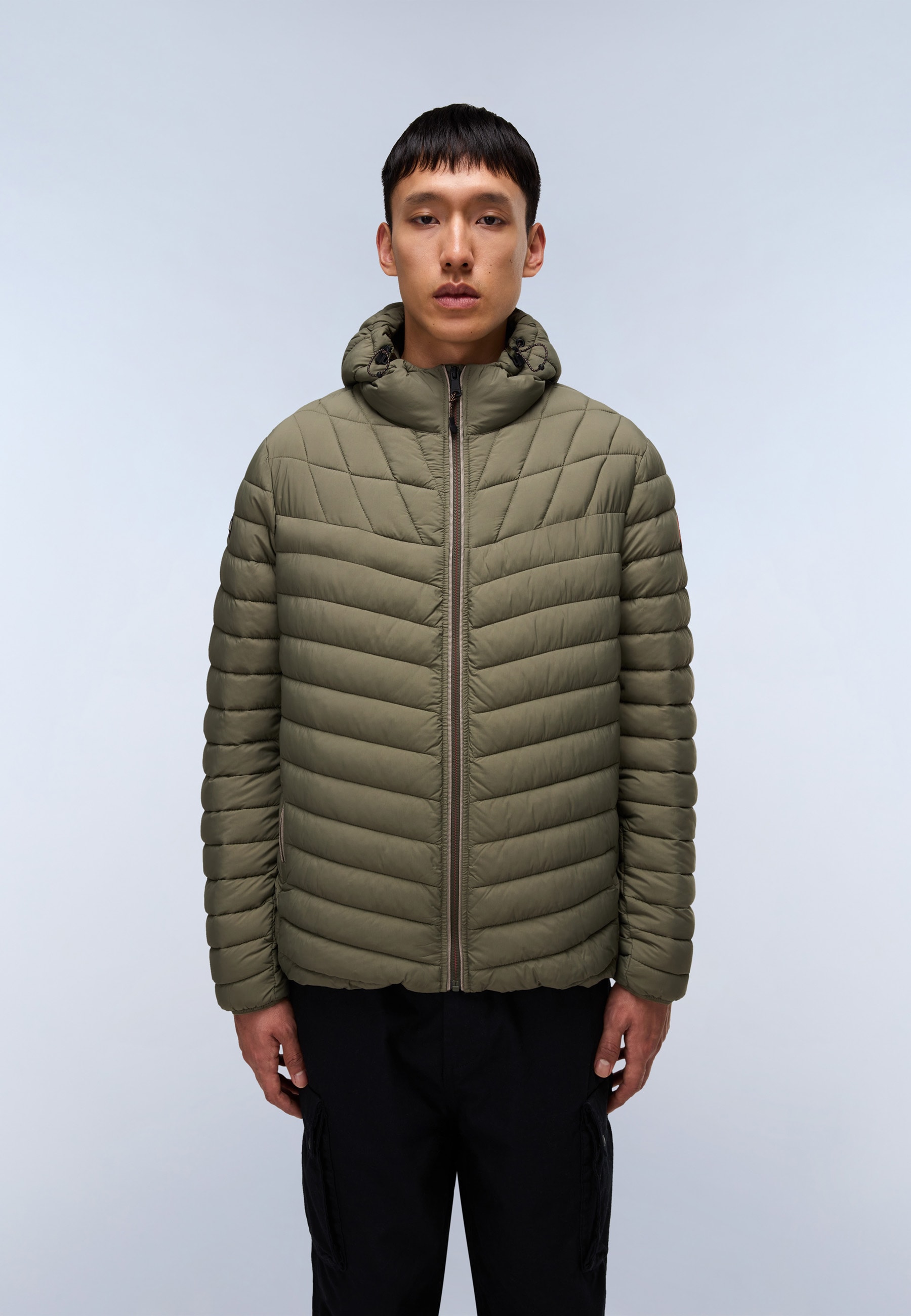 Napapijri Steppjacke "LAPAZ" mit Kapuze mit Reißverschluss über die gesamte Länge