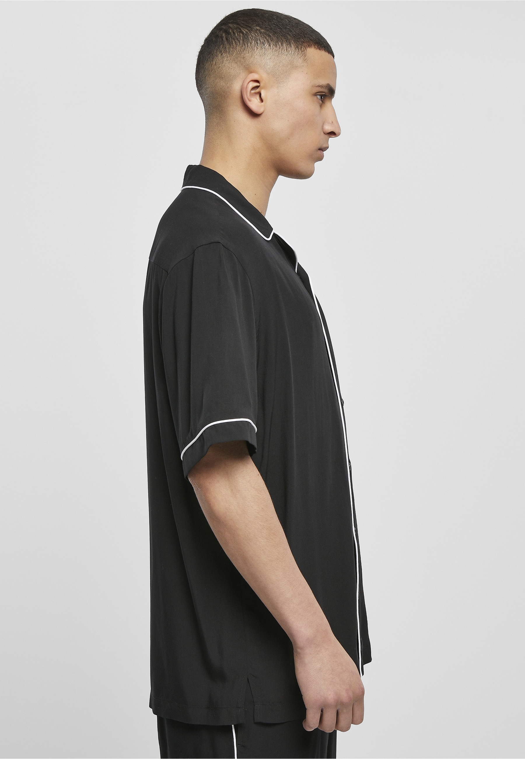 URBAN CLASSICS Karohemd »Urban Classics Herren Bowling Shirt« 1 Stk.