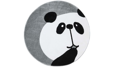 Carpet City Kinderteppich »Bueno Kids 1389«, rund, 13 mm Höhe, Panda Bär in pastell... kaufen