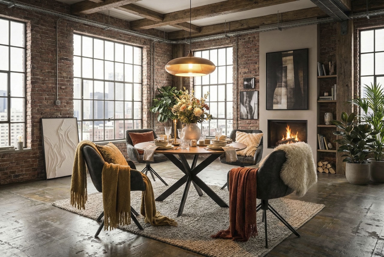 Home affaire Esstisch »Soho rund« tolle Optik