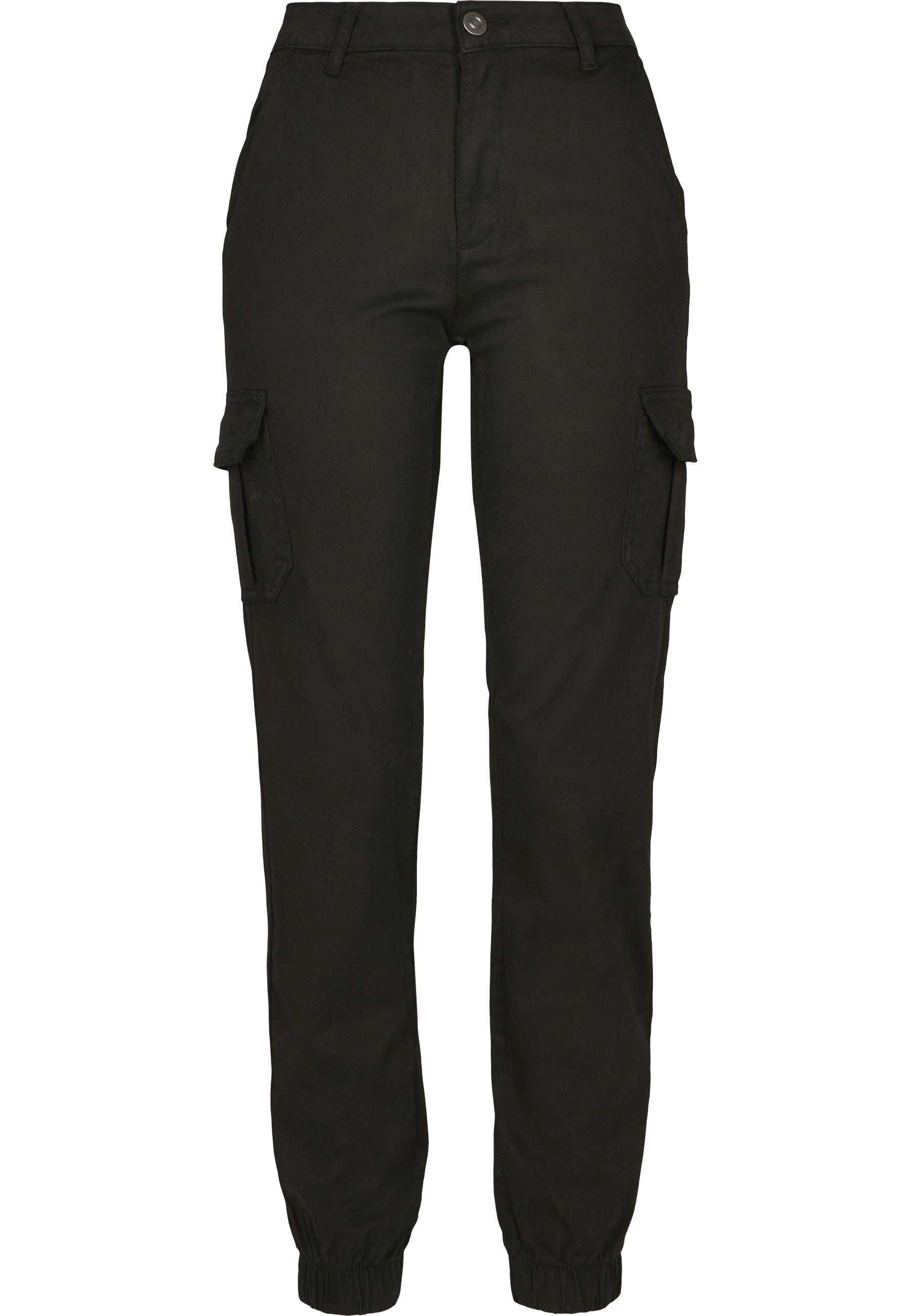 URBAN CLASSICS Cargohose "Urban Classics Damen Ladies High Waist Cargo Pant günstig online kaufen