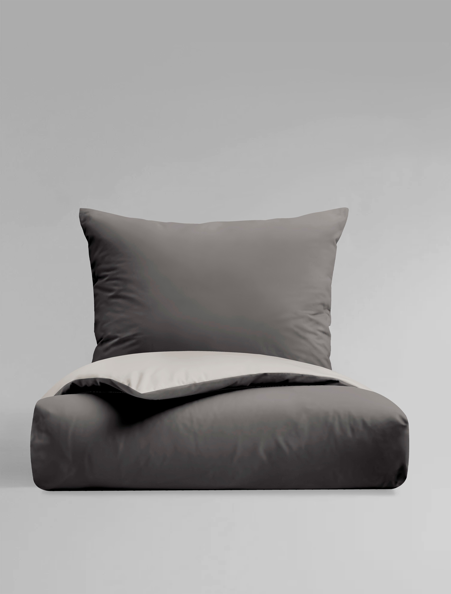 Thumbnail - BIERBAUM Wendebettwäsche "Modern Uni in Gr. 135x200 oder 155x220 cm" 2 Stk. Modernes Unidesign: Schlichte, elegante Opti...