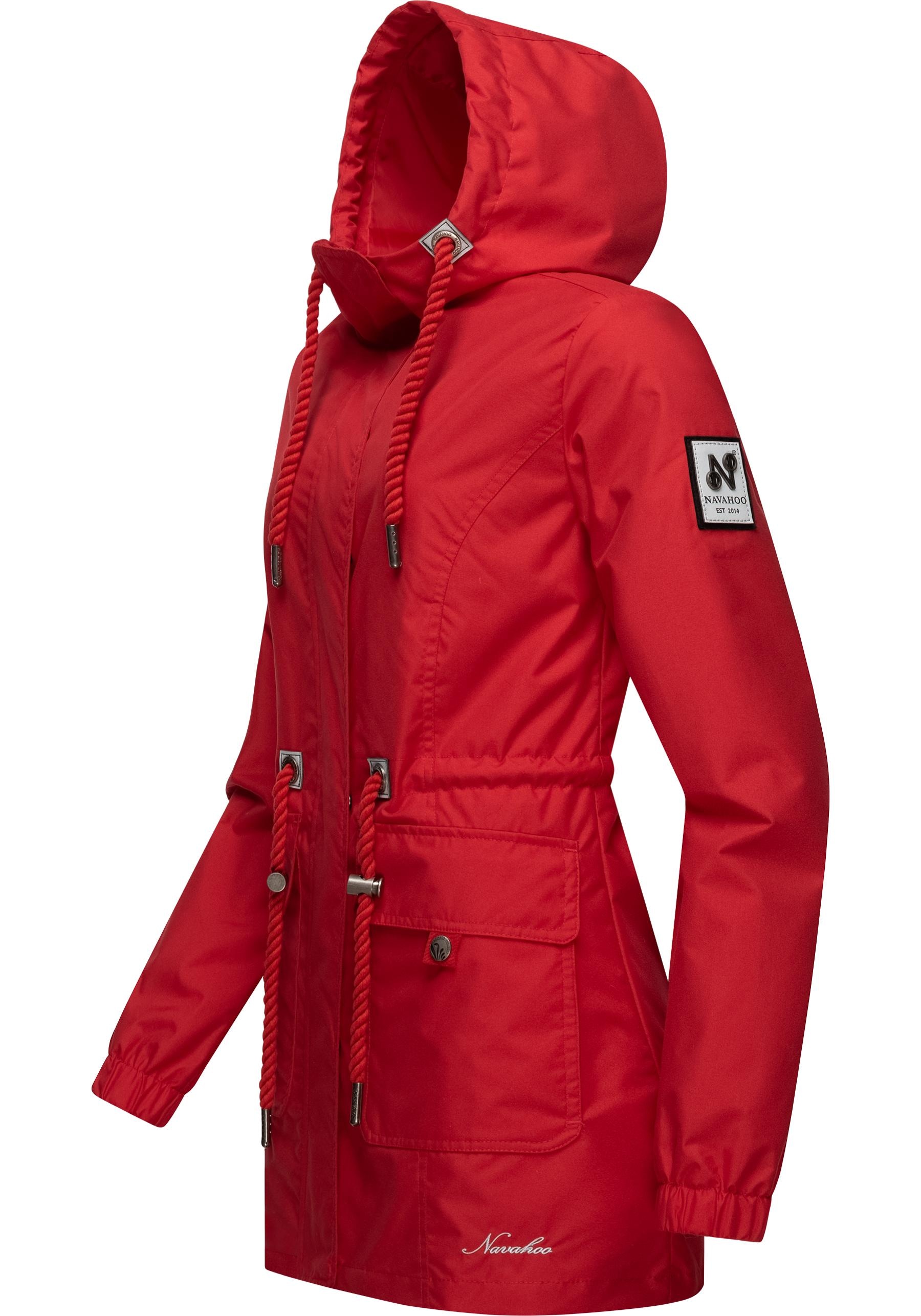 Navahoo Outdoorjacke »Neophee«, mit Kapuze, Damen Übergangs Parka mit Kapuze