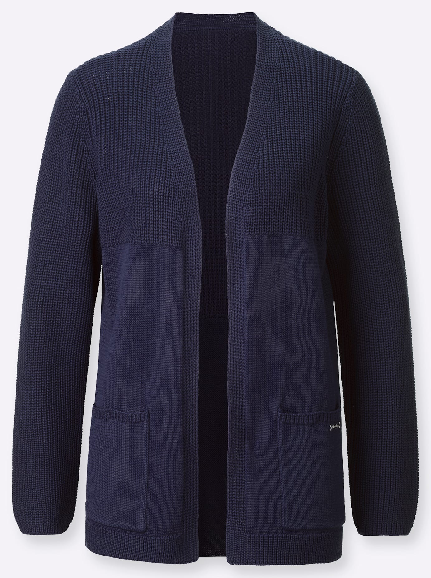 CASUAL LOOKS Women's Knit Cardigan Blue 40 5