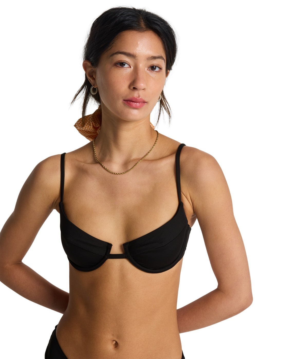 BILLABONG Damen Bügel-Bikini-Top "Sol Searcher Leah"schwarz, Gr. M, Obermaterial: 86% Recycled Polyamid, 14% Elasthan;, Bikini-Oberteile