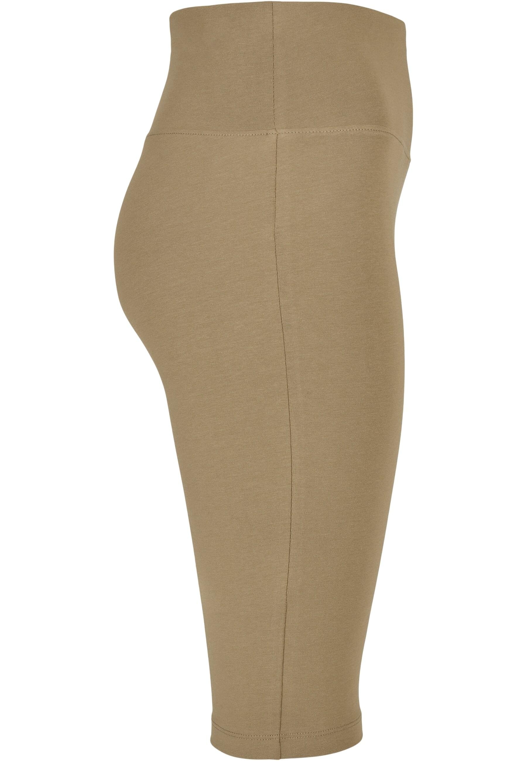 URBAN CLASSICS Radlerhose »Urban Classics Damen Ladies Organic Stretch Jersey Cycle Shorts«, (1 tlg.)