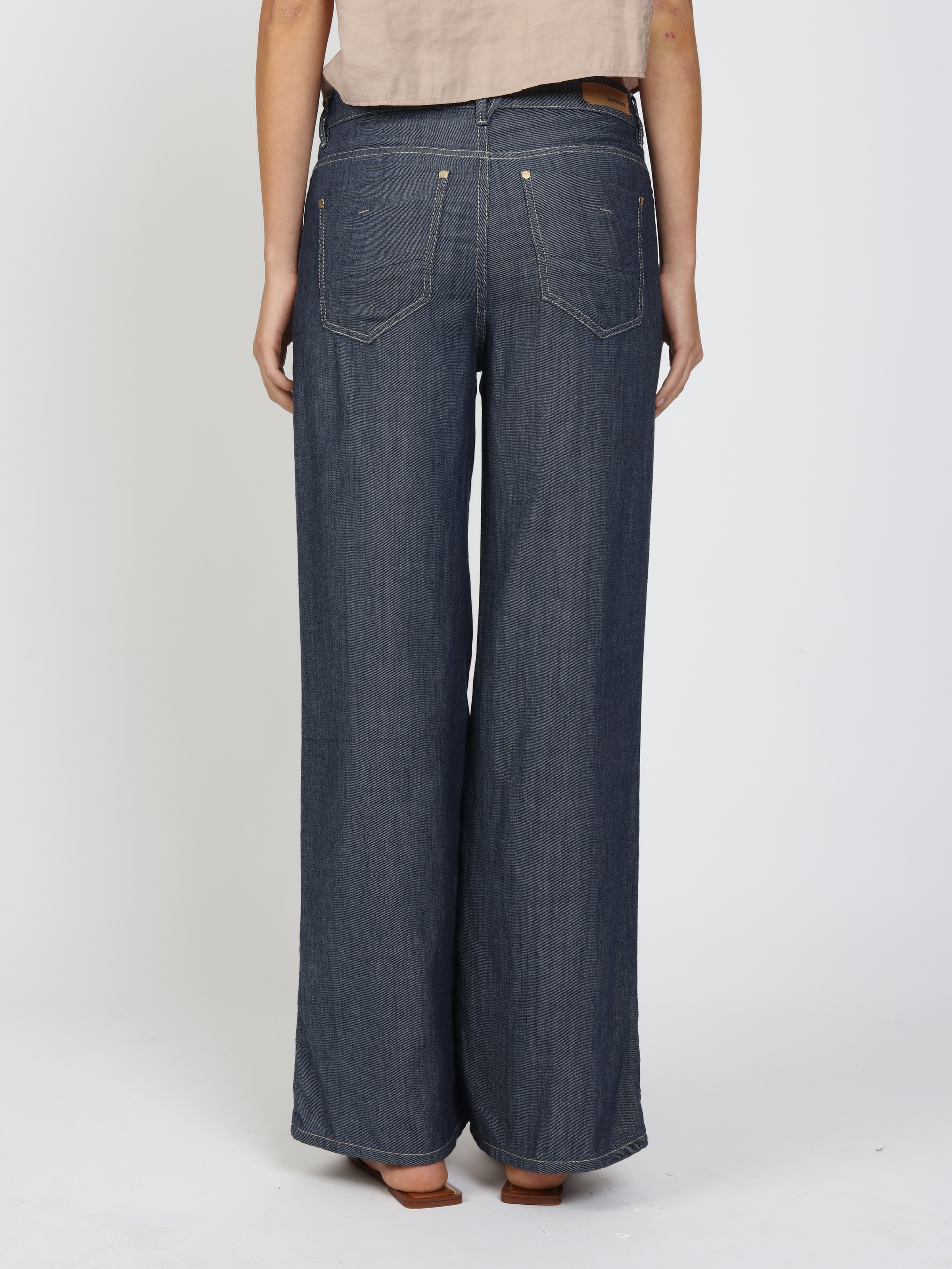 GANG Weite Jeans »94CARLOTTA« Light Denim, mit Lyocell