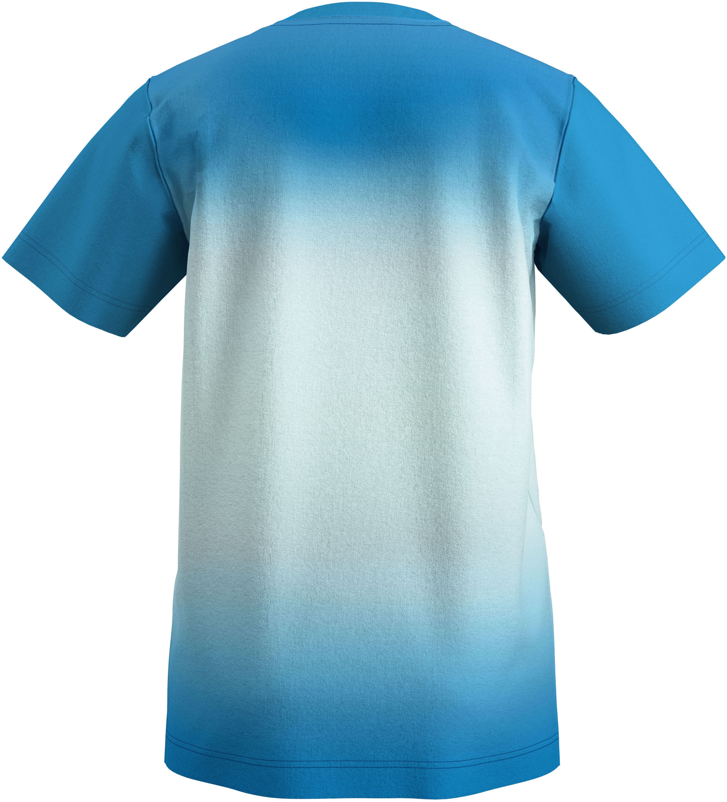 DELMAO T-Shirt »Farbverlaufshirt«, Batik-Optik, jedes Shirt fällt einzigartig aus