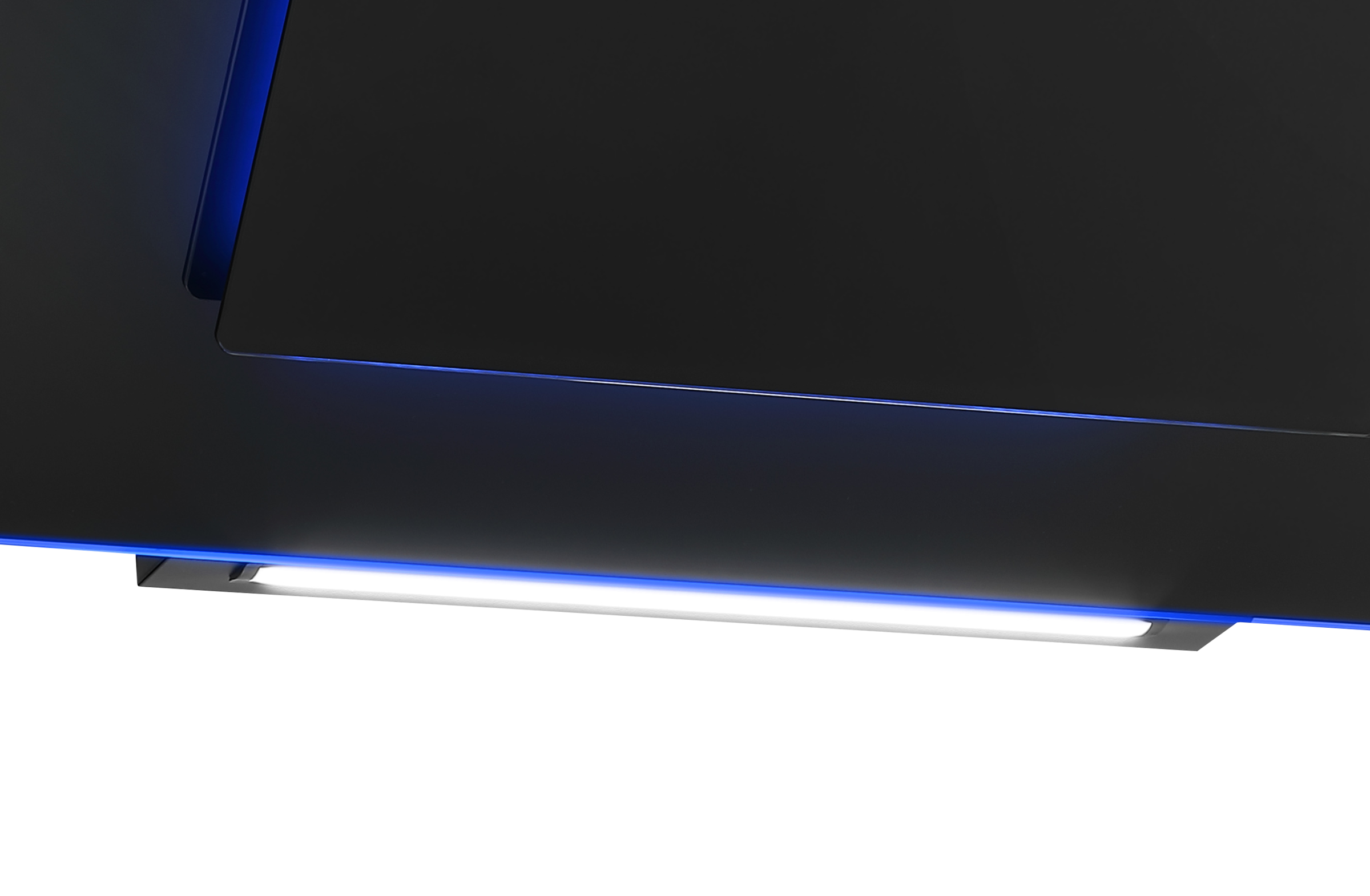 Amica Kaminhaube »KHF 685 651 S« Schwarz & flexibel: Licht an, Slider rauf – im Nu sauber